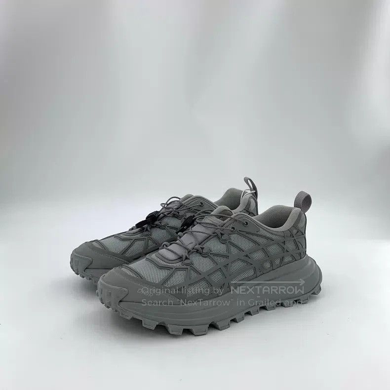 Dior Dior Gray round toe lase casual flat sneakers Size US 8.5 / IT 38.5 - 1 Thumbnail