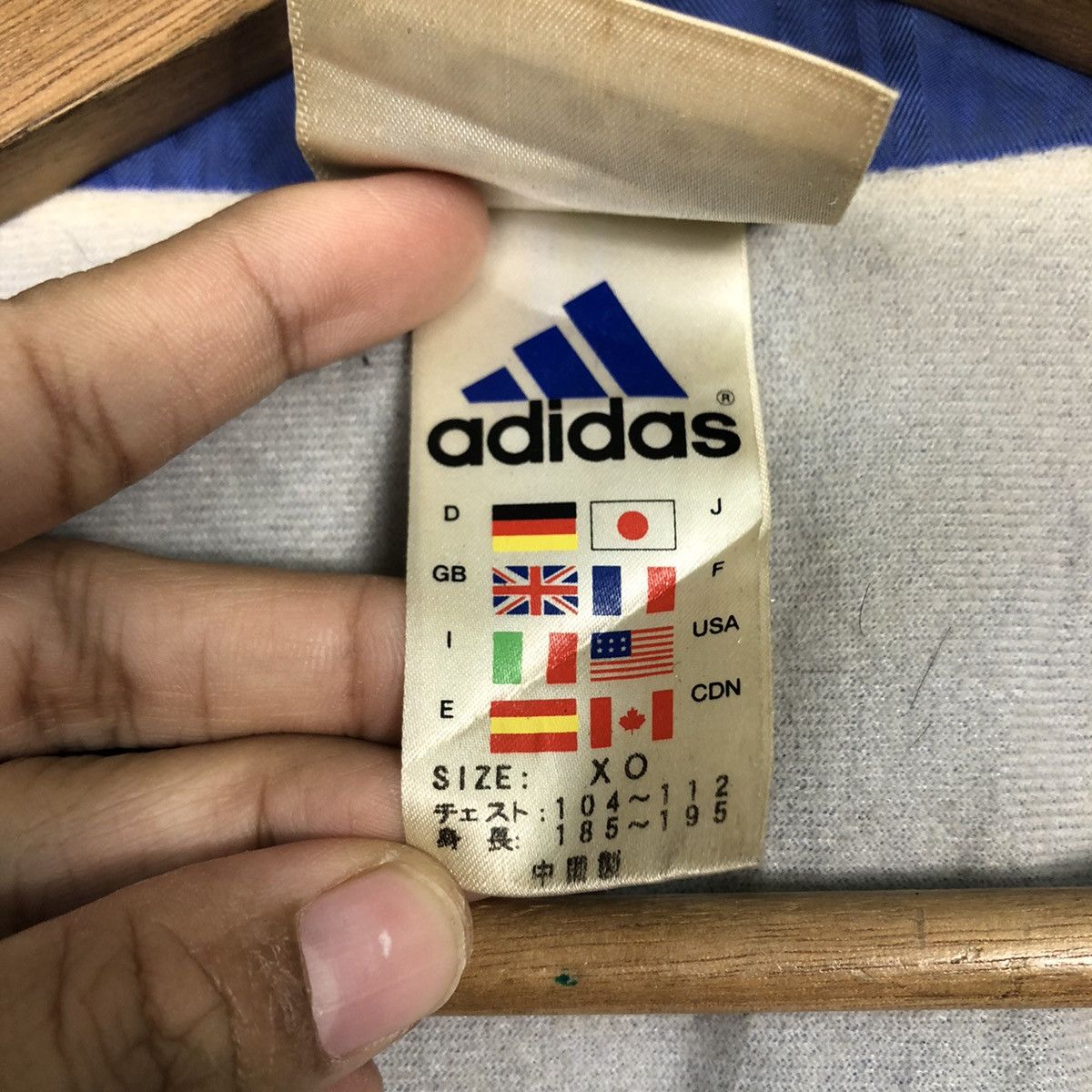 Adidas 📌Vintage Zipper Light Jacket Adidas Striped Size US M / EU 48-50 / 2 - 21 Thumbnail