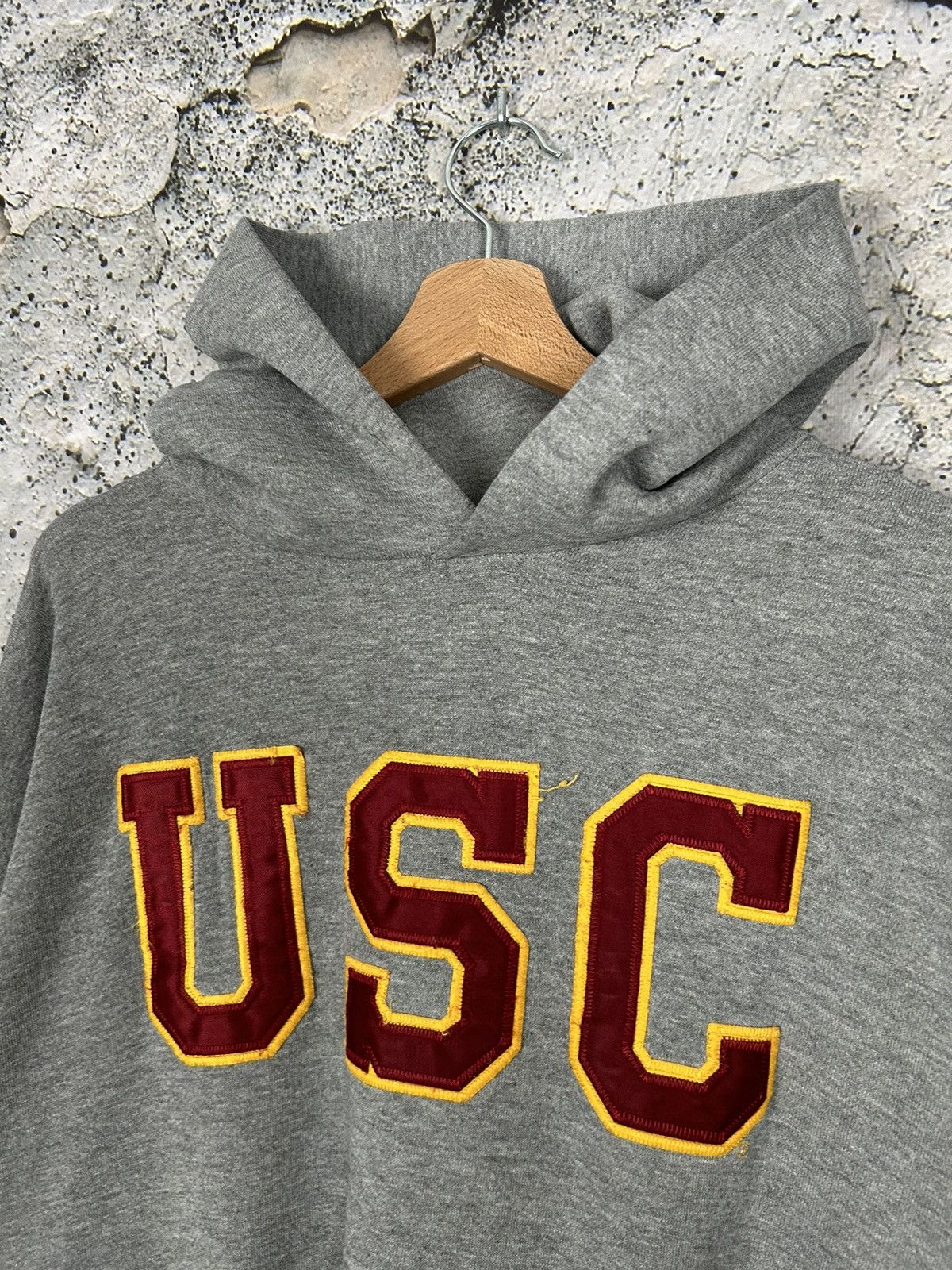 Russell Athletic Vintage 90s Russell Athletics USC USA Hoodie Baggy Rap Size US XL / EU 56 / 4 - 3 Thumbnail