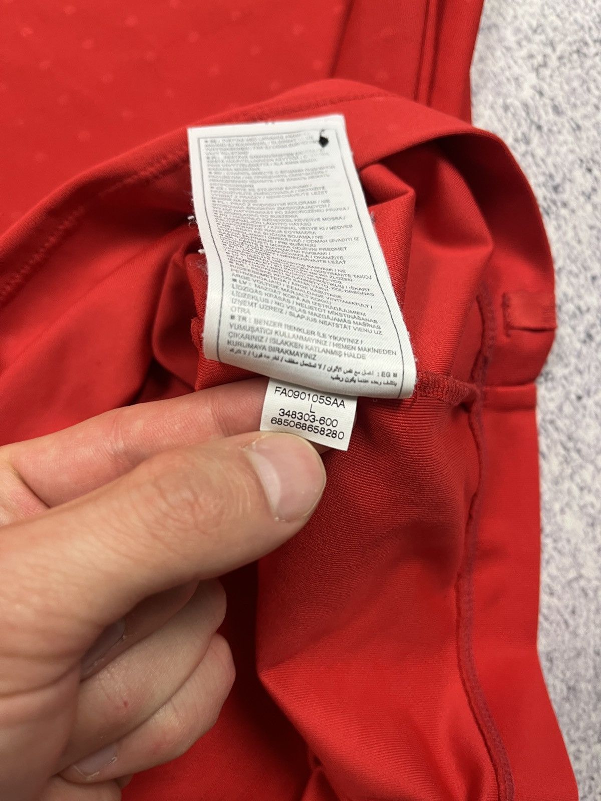 Nike Nike Roger Federer RF 2009 US Open NYC Tennis Red Polo Shirt Size US L / EU 52-54 / 3 - 11 Thumbnail