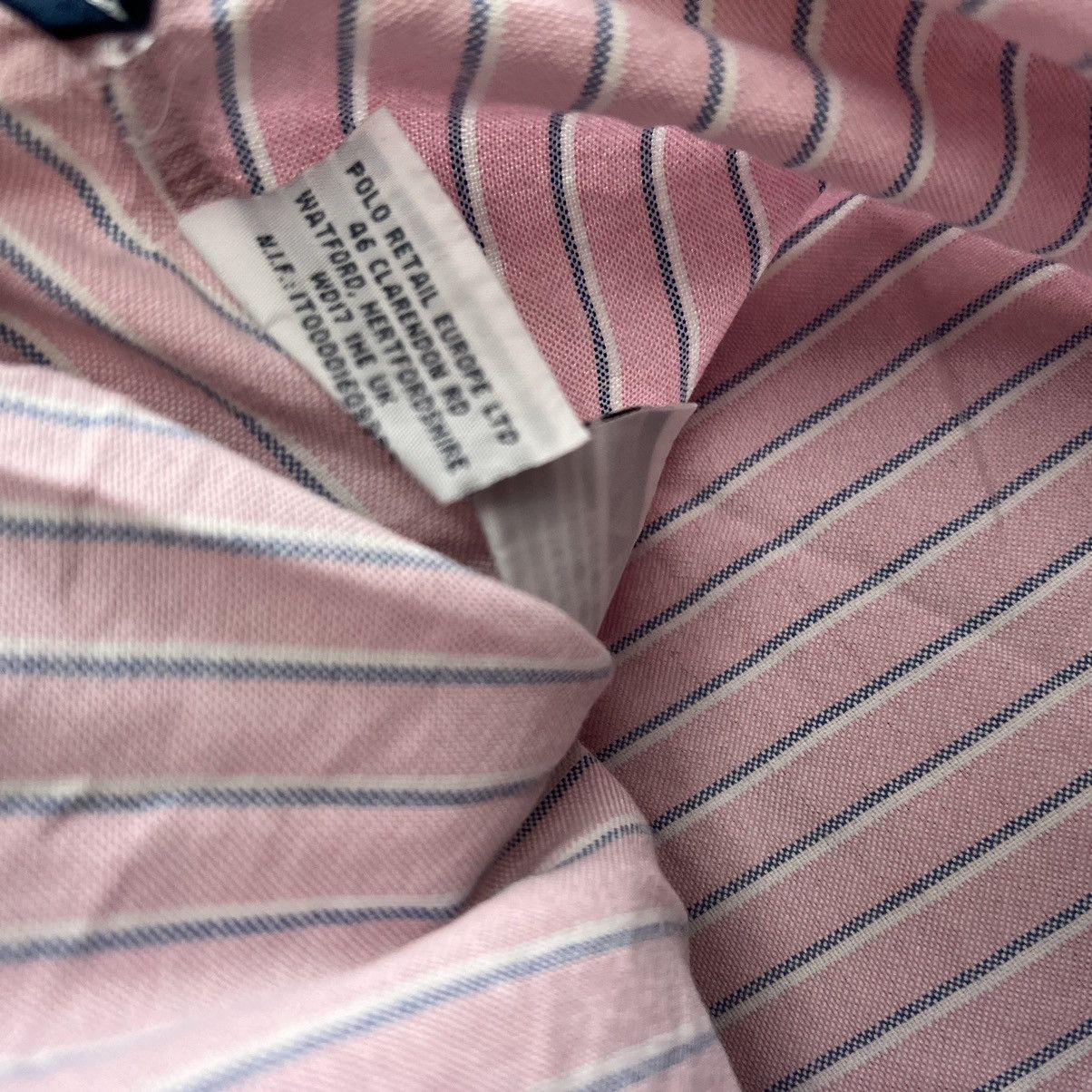 Polo Ralph Lauren × Vintage 🎠Men’s Vintage 90s Shirt Button Up Striped Luxury Tee🎠 Size US M / EU 48-50 / 2 - 6 Thumbnail