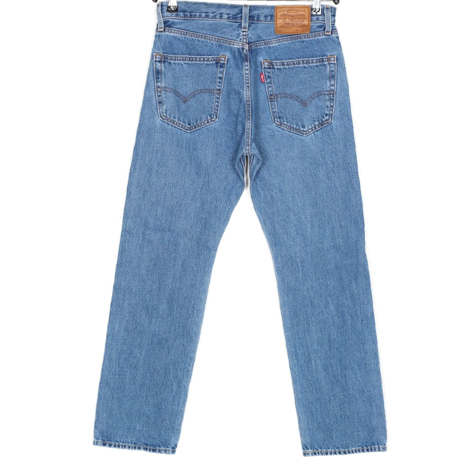 Levi's VINTAGE LEVI’S 551Z PREMIUM Big E Authentic Straight Jeans Men W28 L30 DZ7036 Size US 28 / EU 44 - 2 Thumbnail