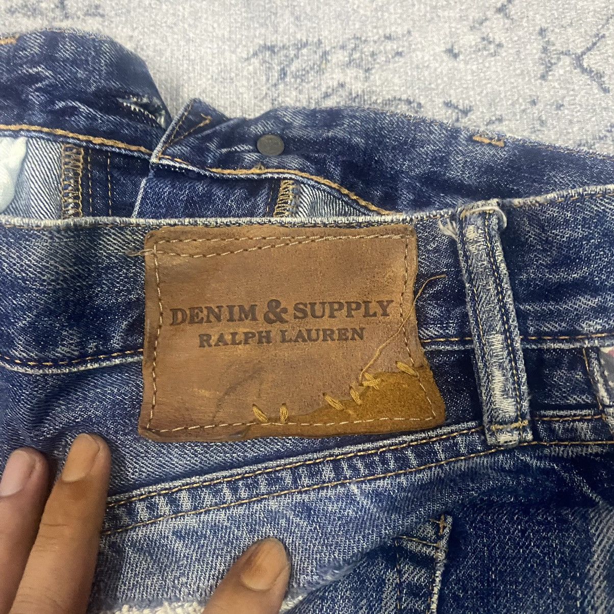 Denim & Supply Ralph Lauren × Ralph Lauren Vintage Denim Supply Ralph Lauren Distressed Denim Jeans Size US 32 / EU 48 - 12 Thumbnail