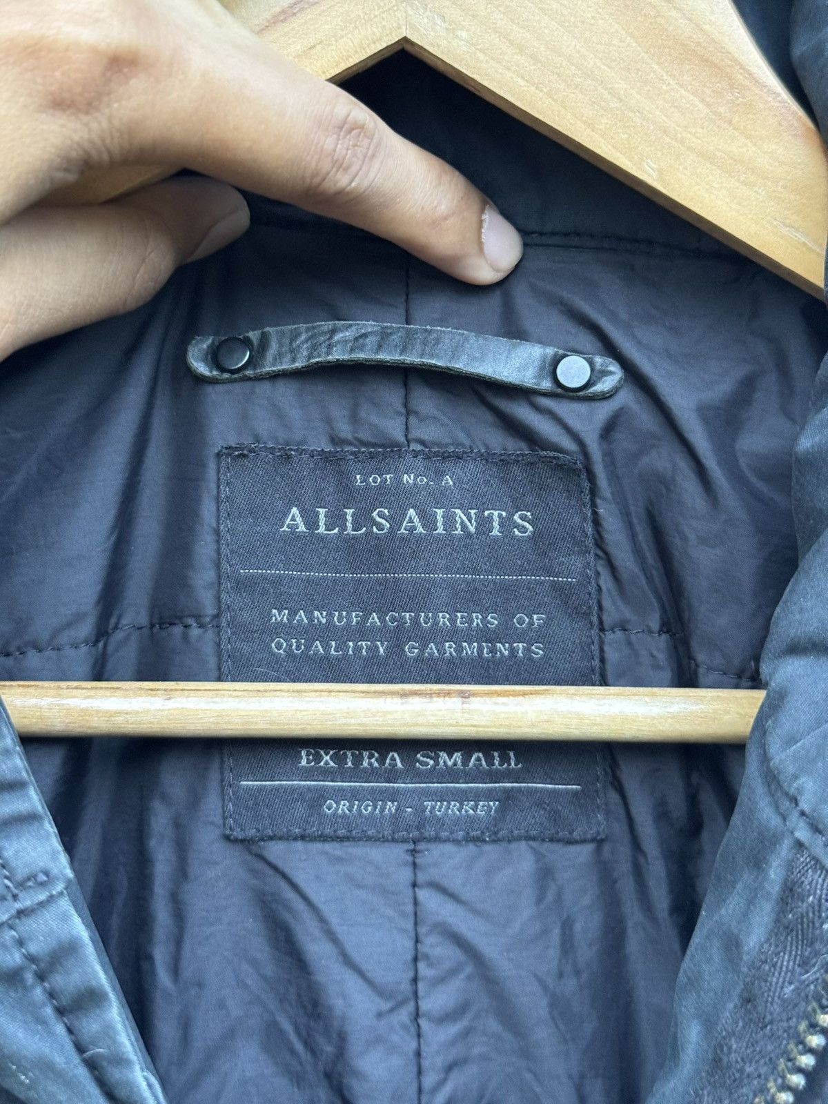 Allsaints Avant Garde Allsaints Opium Parka Jacket Size US XS / EU 42 / 0 - 11 Thumbnail