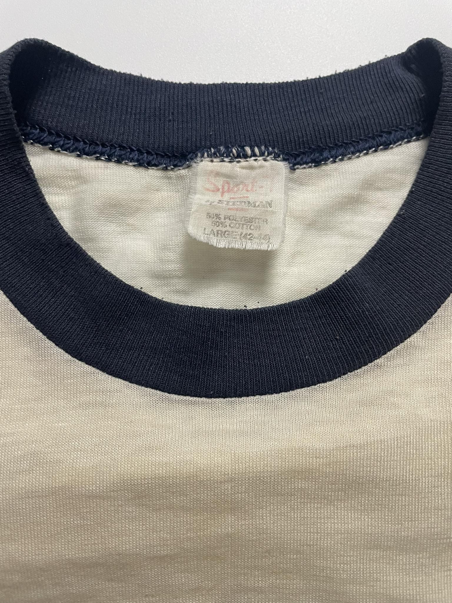 Vintage Vintage Drug Interaction Ringer Shirt Size US L / EU 52-54 / 3 - 4 Thumbnail