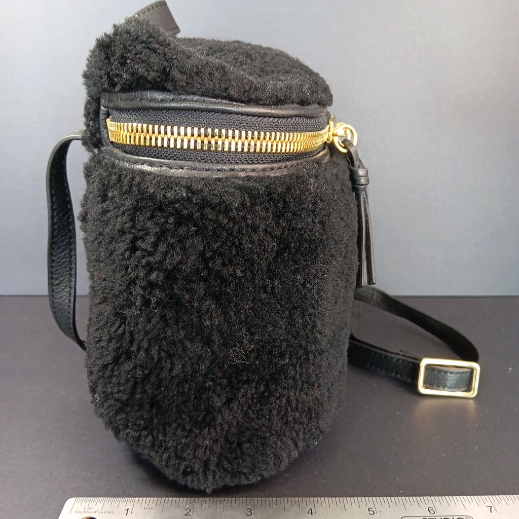 Other Margot Genuine Leather Faux Fur Shoulder Crossbody Bag Size ONE SIZE - 3 Thumbnail