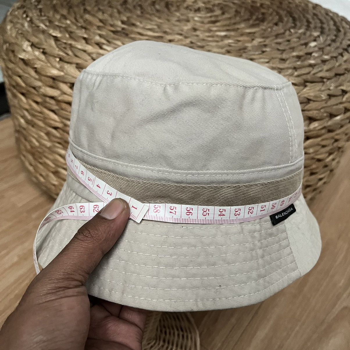 Balenciaga × Vintage Vintage 90s Balenciaga Bucket Hat Size ONE SIZE - 7 Thumbnail