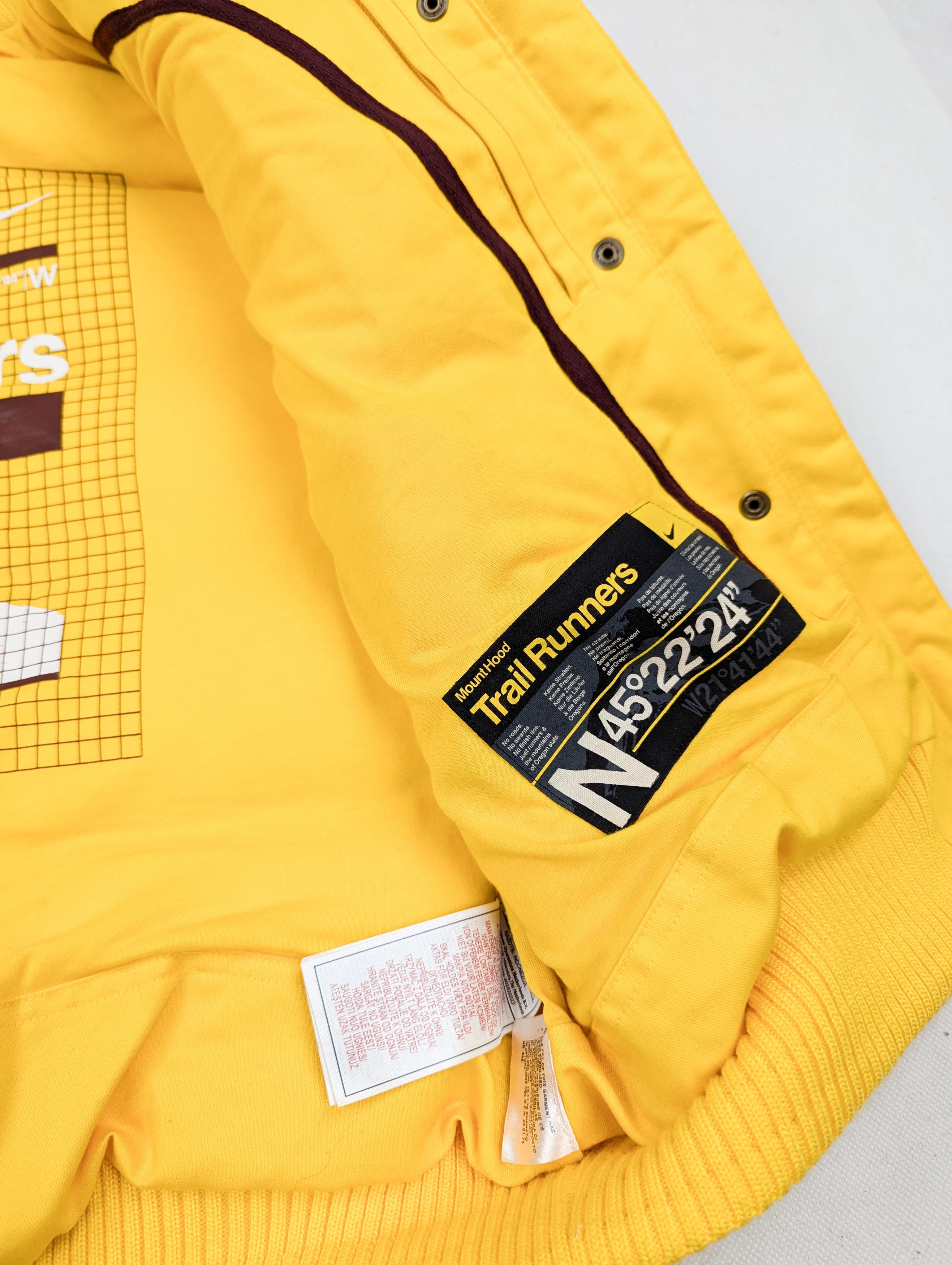 Nike Nike puffer down yellow vintage vest L Size L / US 10 / IT 46 - 7 Thumbnail