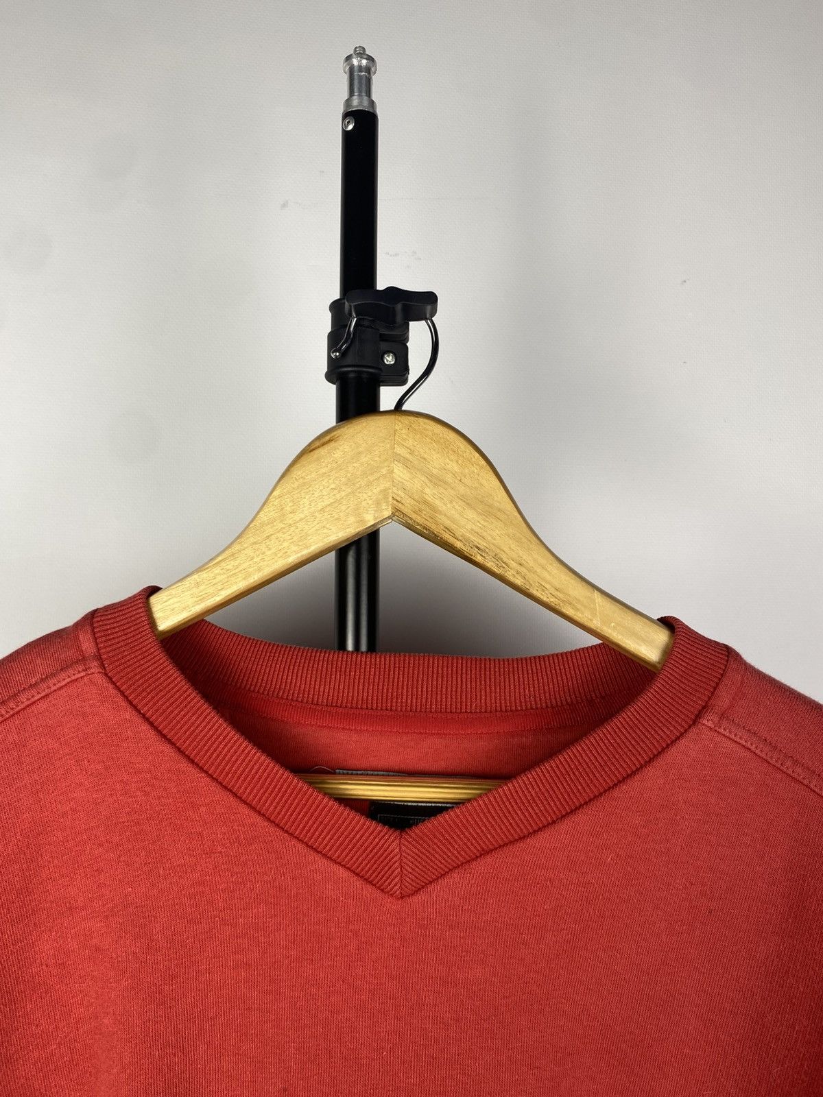 Nike × Vintage Vintage 90s Nike V-Neck sweatshirt sweater Size US L / EU 52-54 / 3 - 5 Thumbnail
