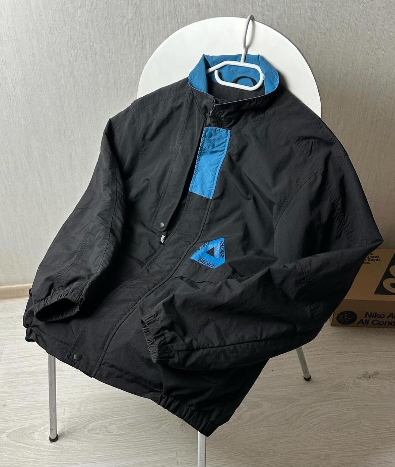 Palace Moto Shell Jacket Navy Men's - SS23 - US