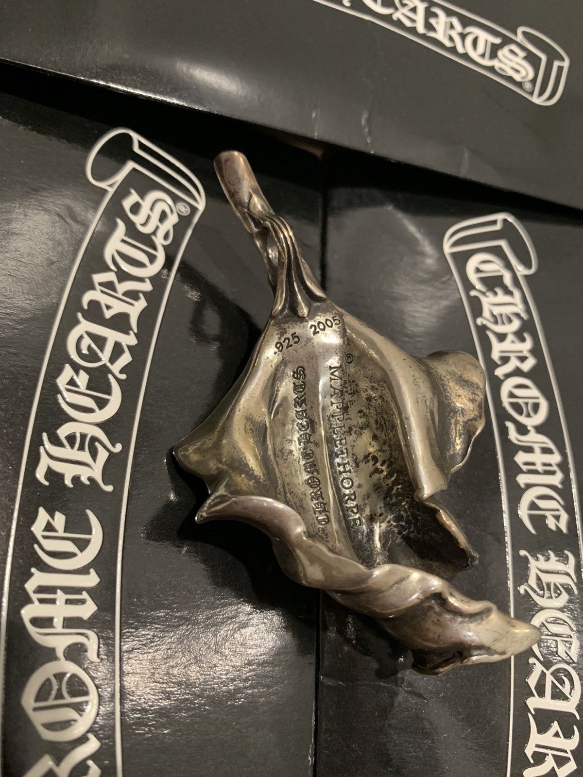 Chrome Hearts (2005) CH x Robert Mapplethorpe “Calla Lily” Pendant Size ONE SIZE - 4 Thumbnail