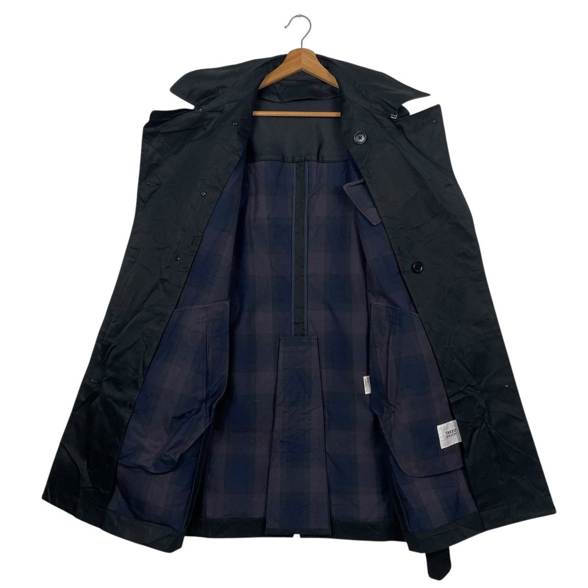 Takeo Kikuchi Takeo Kikuchi Double Breasted Trench Coat Size L / US 10 / IT 46 - 11 Thumbnail