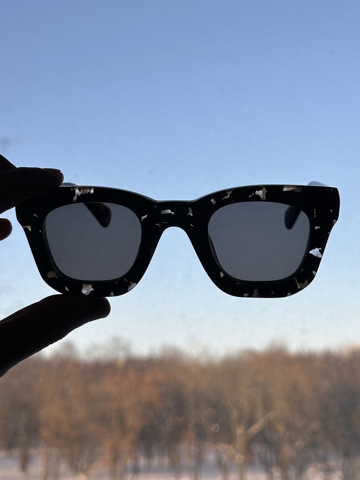 Brain Dead Brain Dead Elia tri-tortoise sunglasses unisex Size ONE SIZE - 10 Thumbnail
