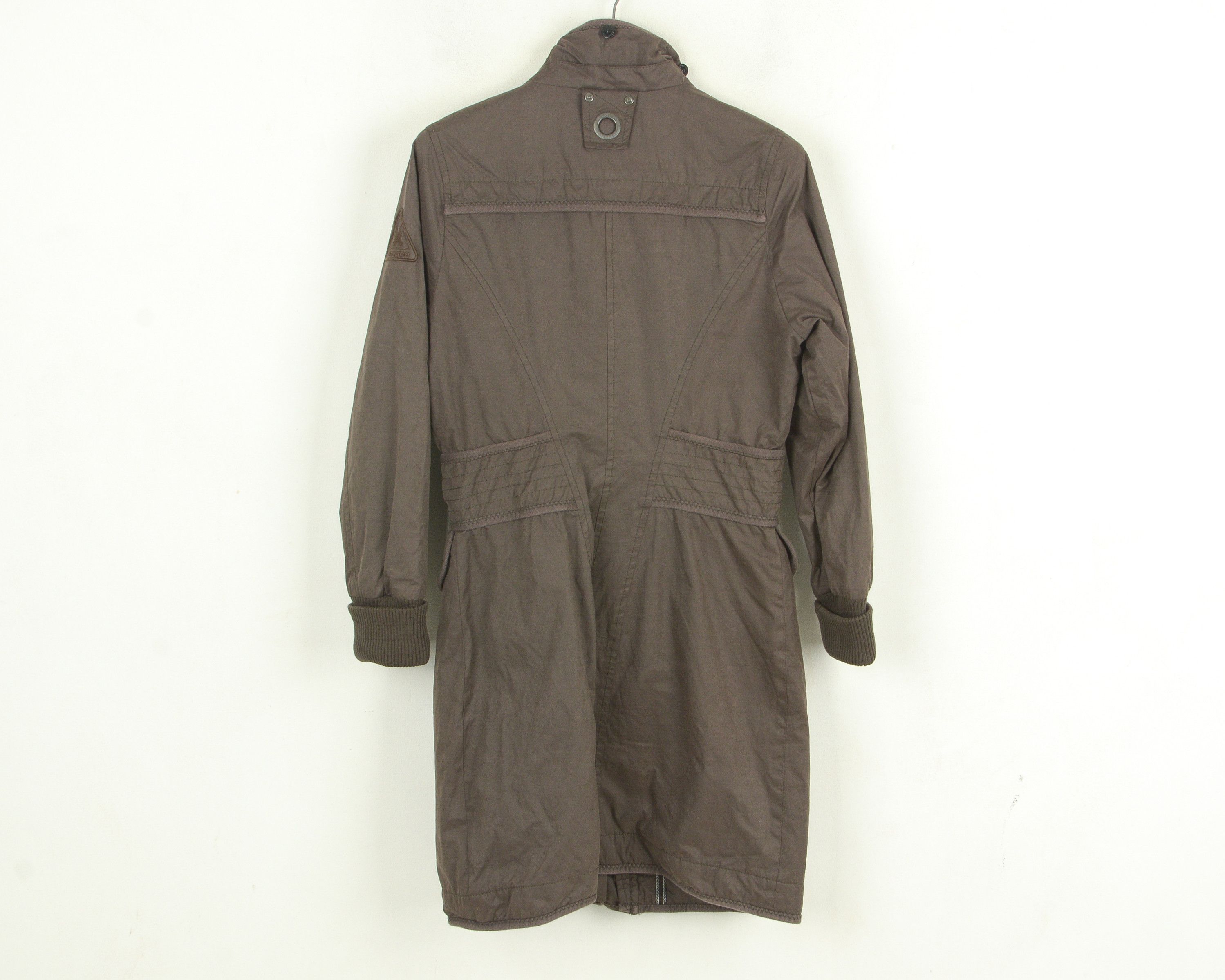Designer GAASTRA S Insulated Jacket Coat Brown UK 6 Winter Cotton Size S / US 4 / IT 40 - 3 Thumbnail