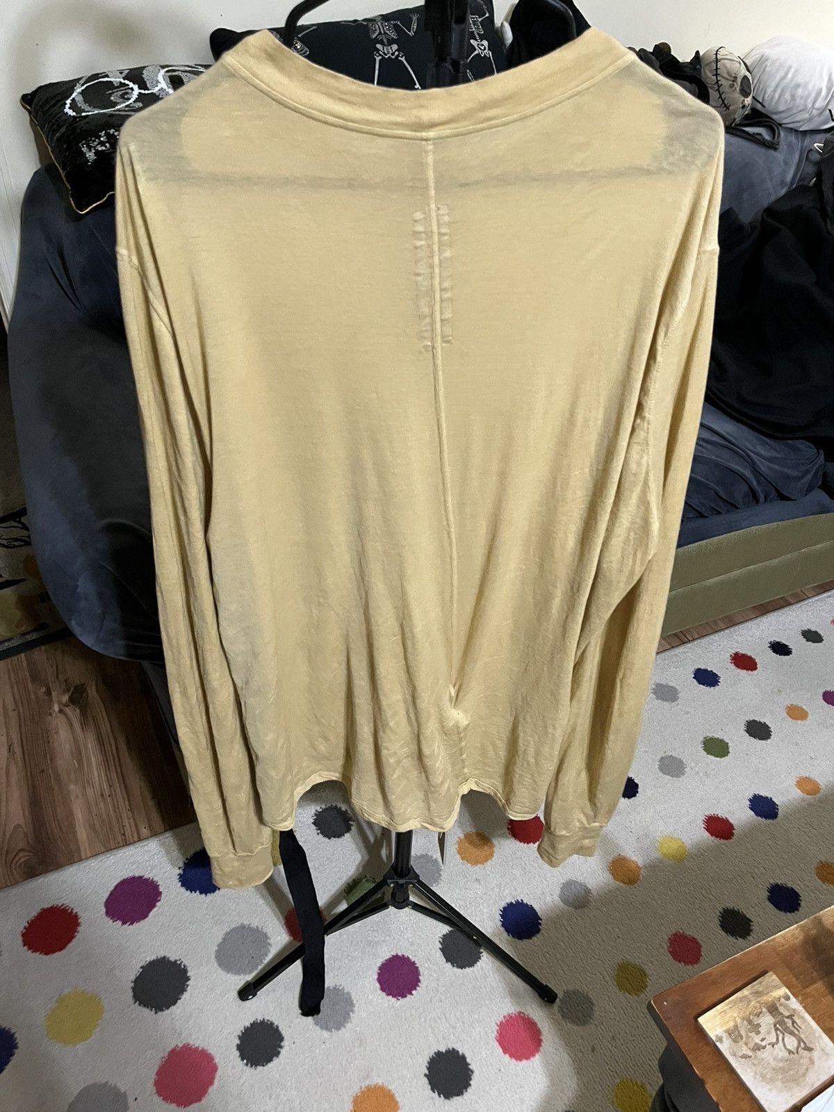 Rick Owens Drkshdw Rick Owens long sleeve tee Size US M / EU 48-50 / 2 - 2 Thumbnail