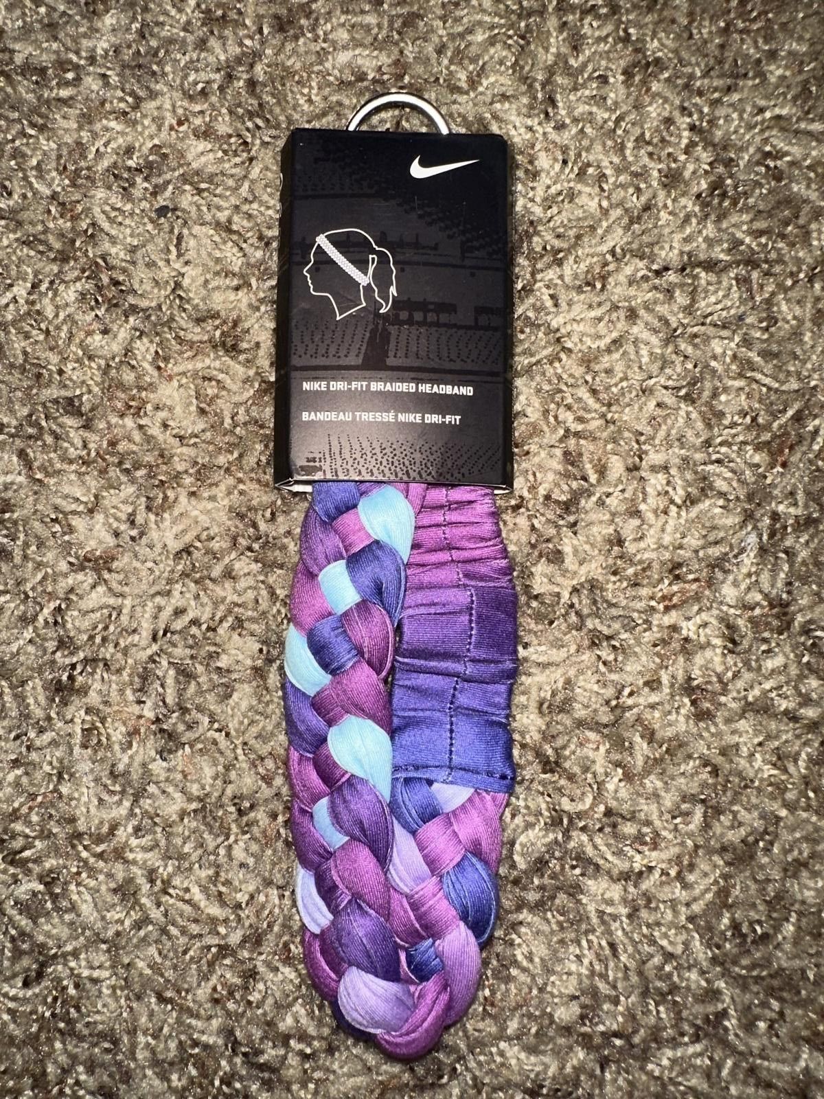 Nike Nike Dri-Fit Womens Braided Headband Size ONE SIZE - 1 Thumbnail