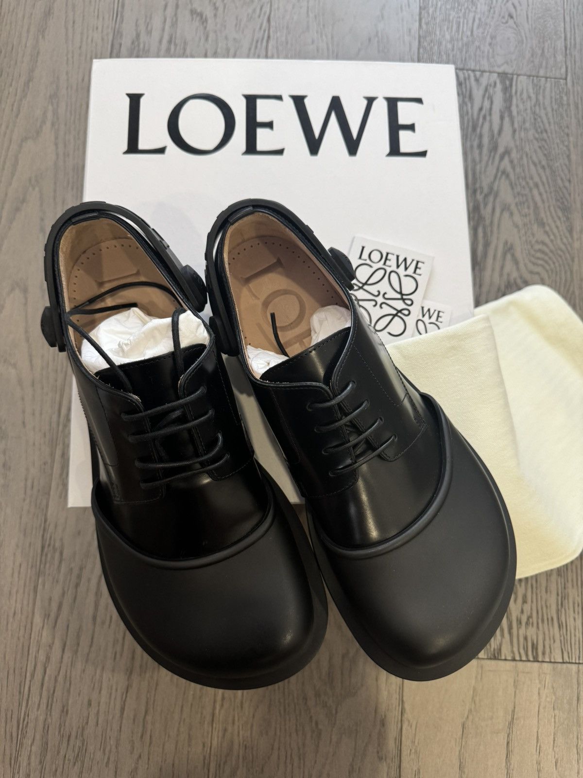 Loewe derby shoes shop