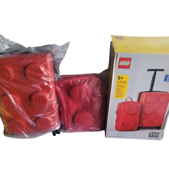 LEGO LEGO Red Kids Luggage Set Size ONE SIZE - 3 Thumbnail