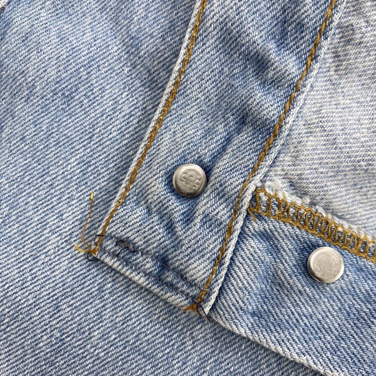 Levi's Vintage Clothing 1990s Vintage Levis 501 USA 34x36 Blue Jeans Size US 33 - 10 Thumbnail