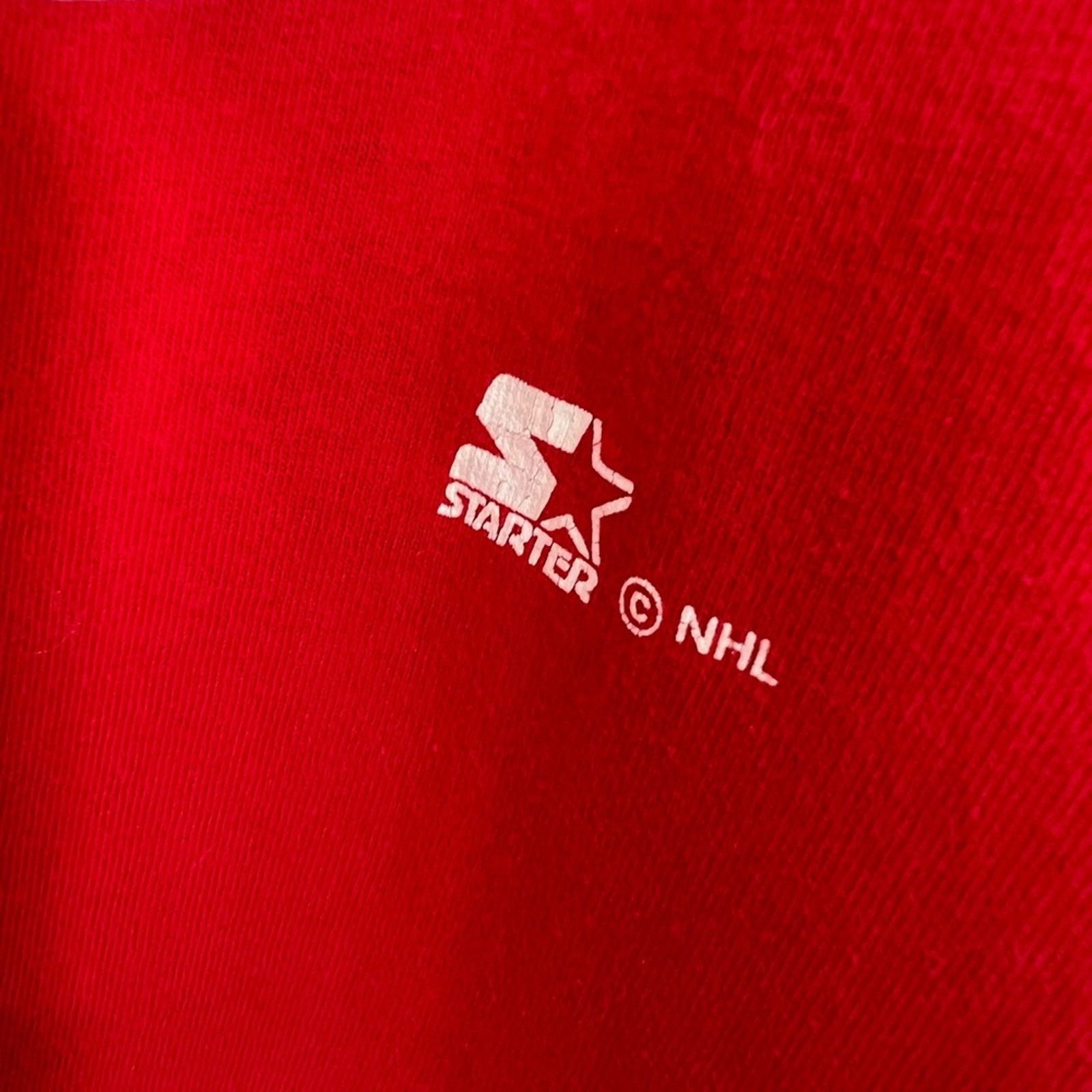 Starter VINTAGE 90’S DETROIT RED WINGS STARTER SHIRT MADE USA CLEAN Size US L / EU 52-54 / 3 - 6 Thumbnail