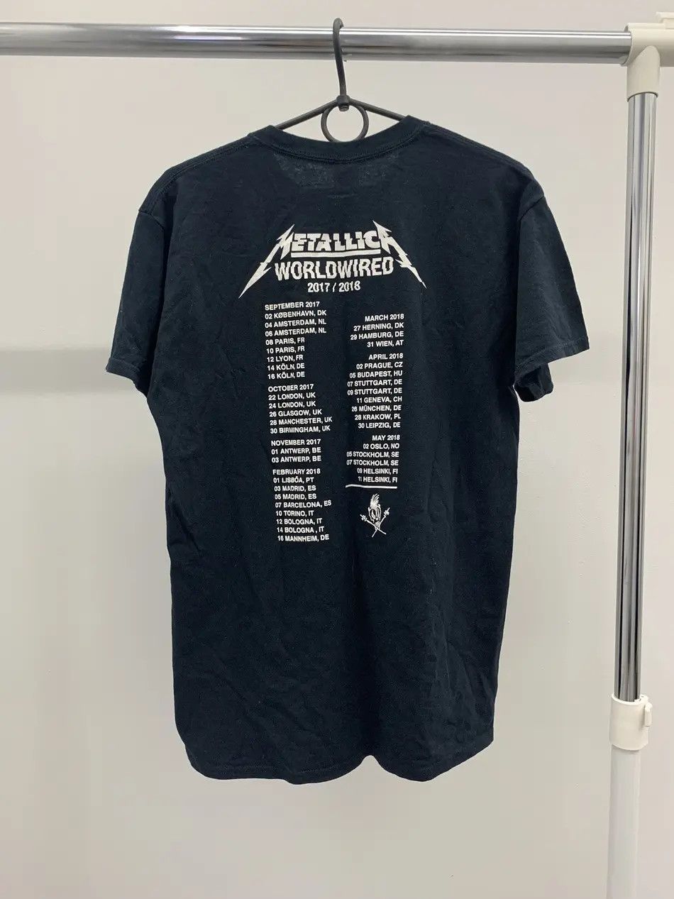 Metallica Metallica World Wired Tour Cotton T-shirt Tee Size US M / EU 48-50 / 2 - 2 Thumbnail