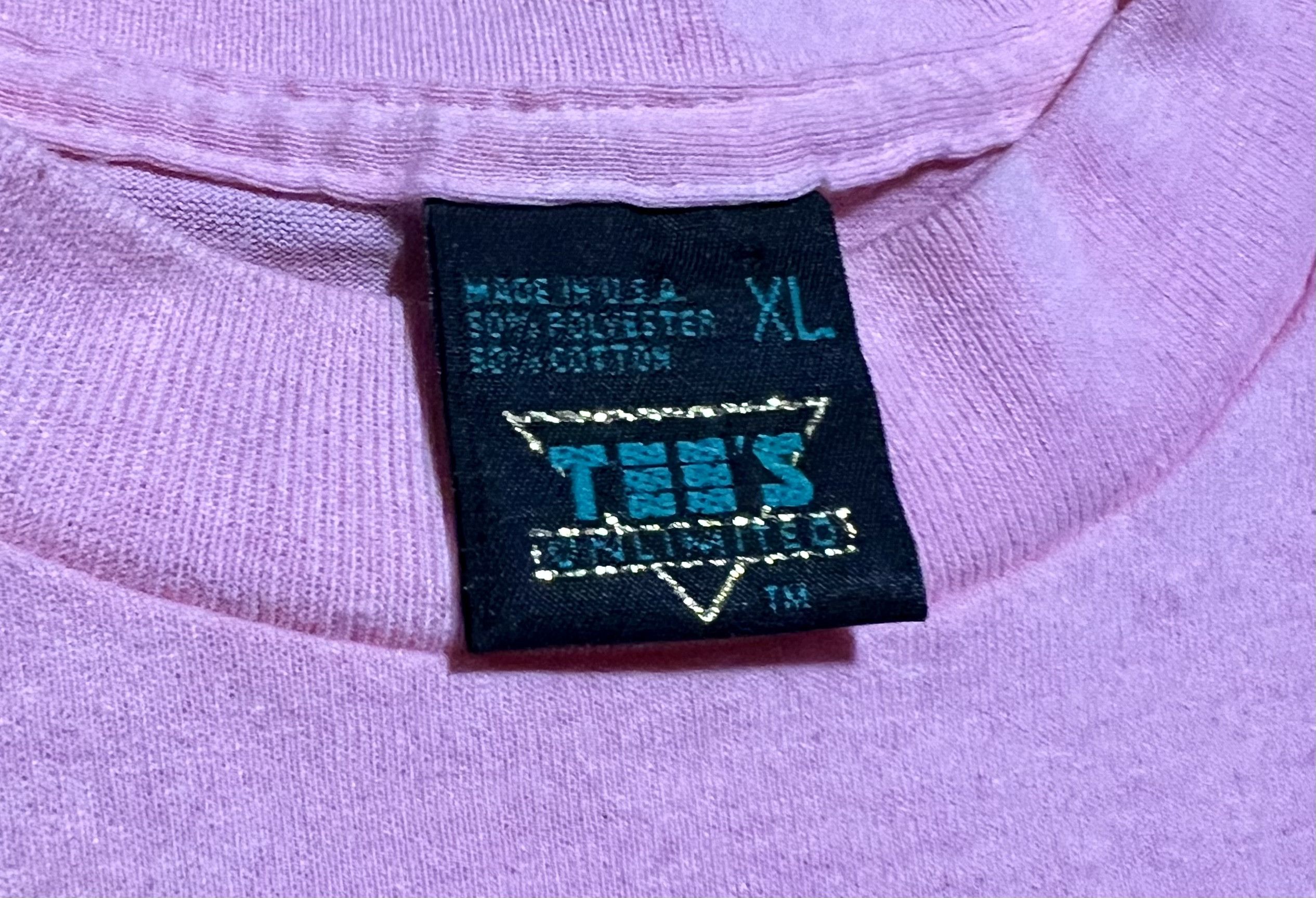 Other Florida Single Stitch 1980s Vintage Raised Print T-Shirt Size US XL / EU 56 / 4 - 4 Thumbnail