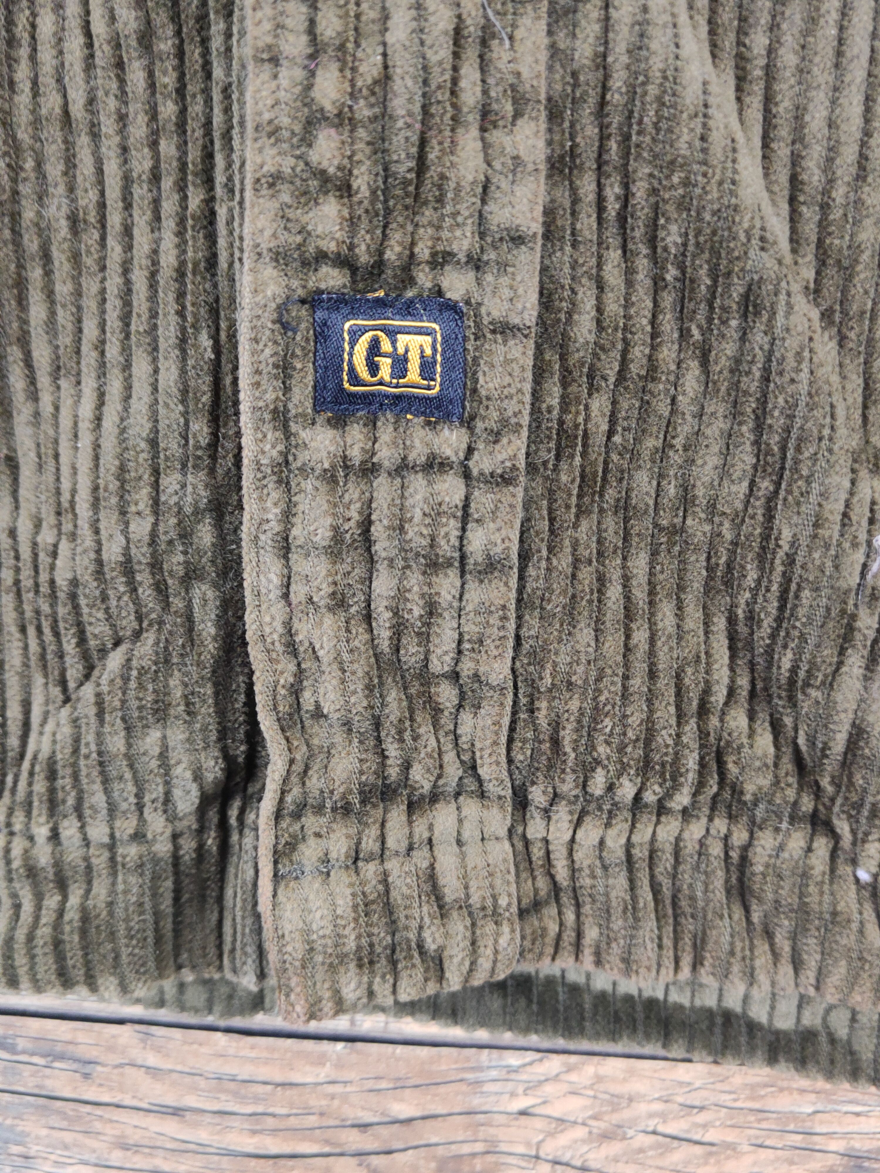 Vintage George Thomas Hawkins Olive Corduroy jacket #W1758 Size US M / EU 48-50 / 2 - 4 Thumbnail