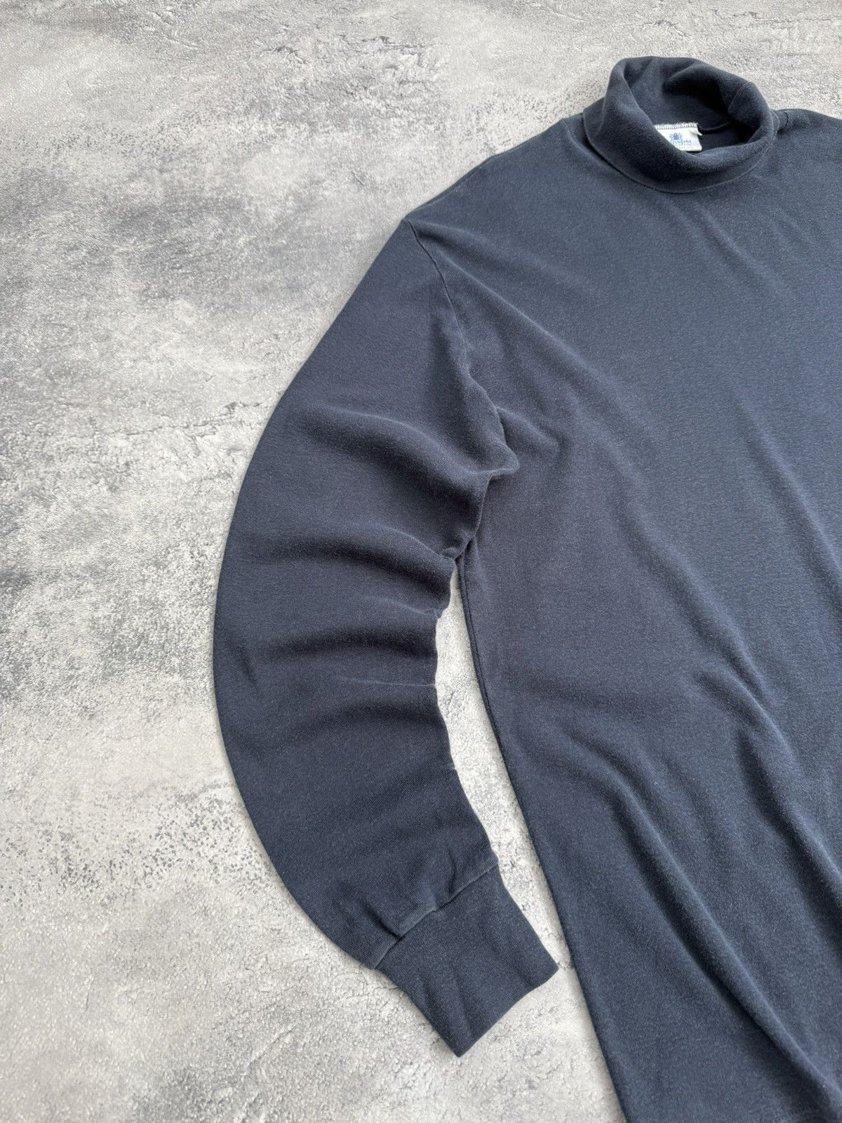 Sunspel Sunspel Vintage Turtleneck Long Sleeve Tee Made In England Size US L / EU 52-54 / 3 - 9 Thumbnail