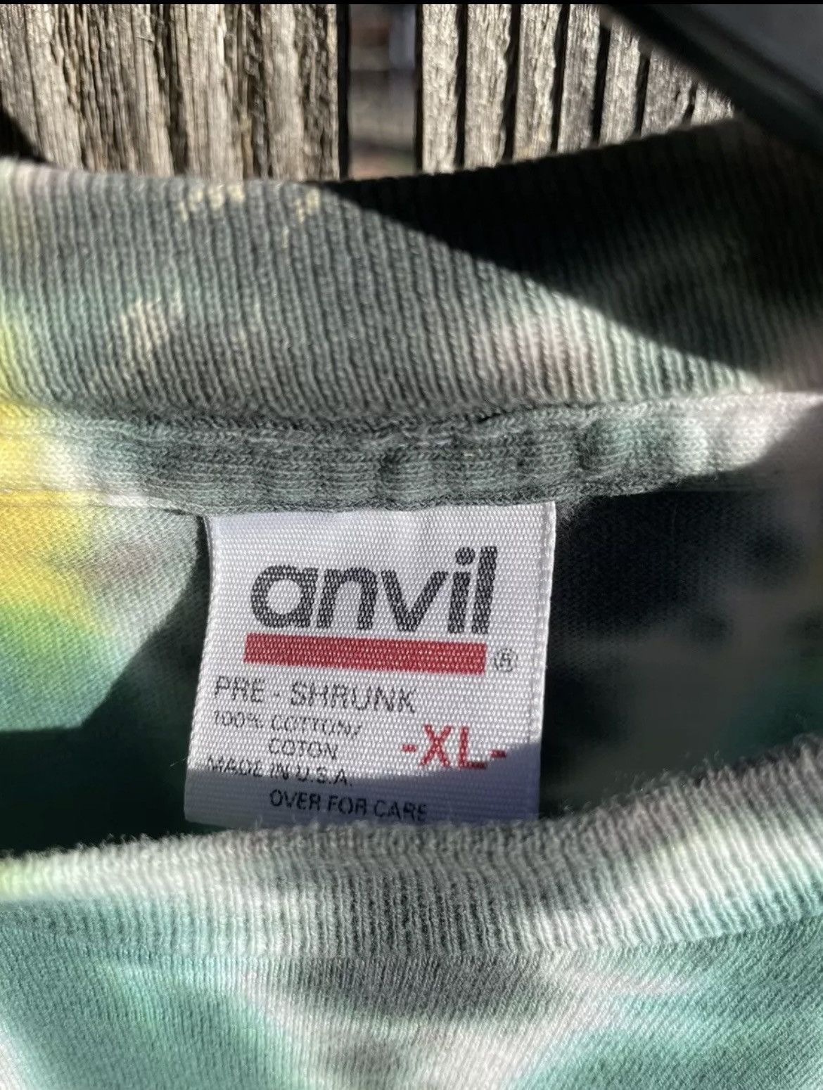 Anvil Vintage 90s Grateful Dead Lithuania T Shirt XL Single Stitch Size US XL / EU 56 / 4 - 7 Thumbnail