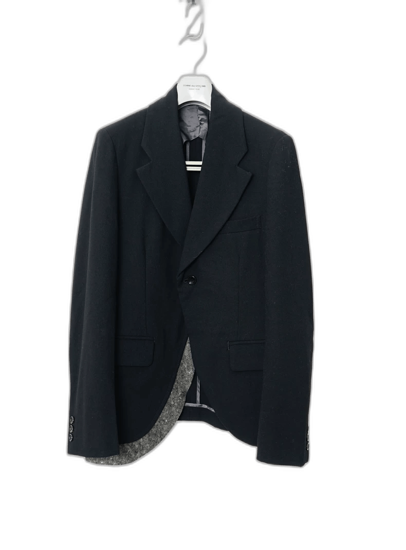 Comme des Garcons asymmetrical wool suit jacket by comme des garcons Size US S / EU 44-46 / 1 - 1 Thumbnail