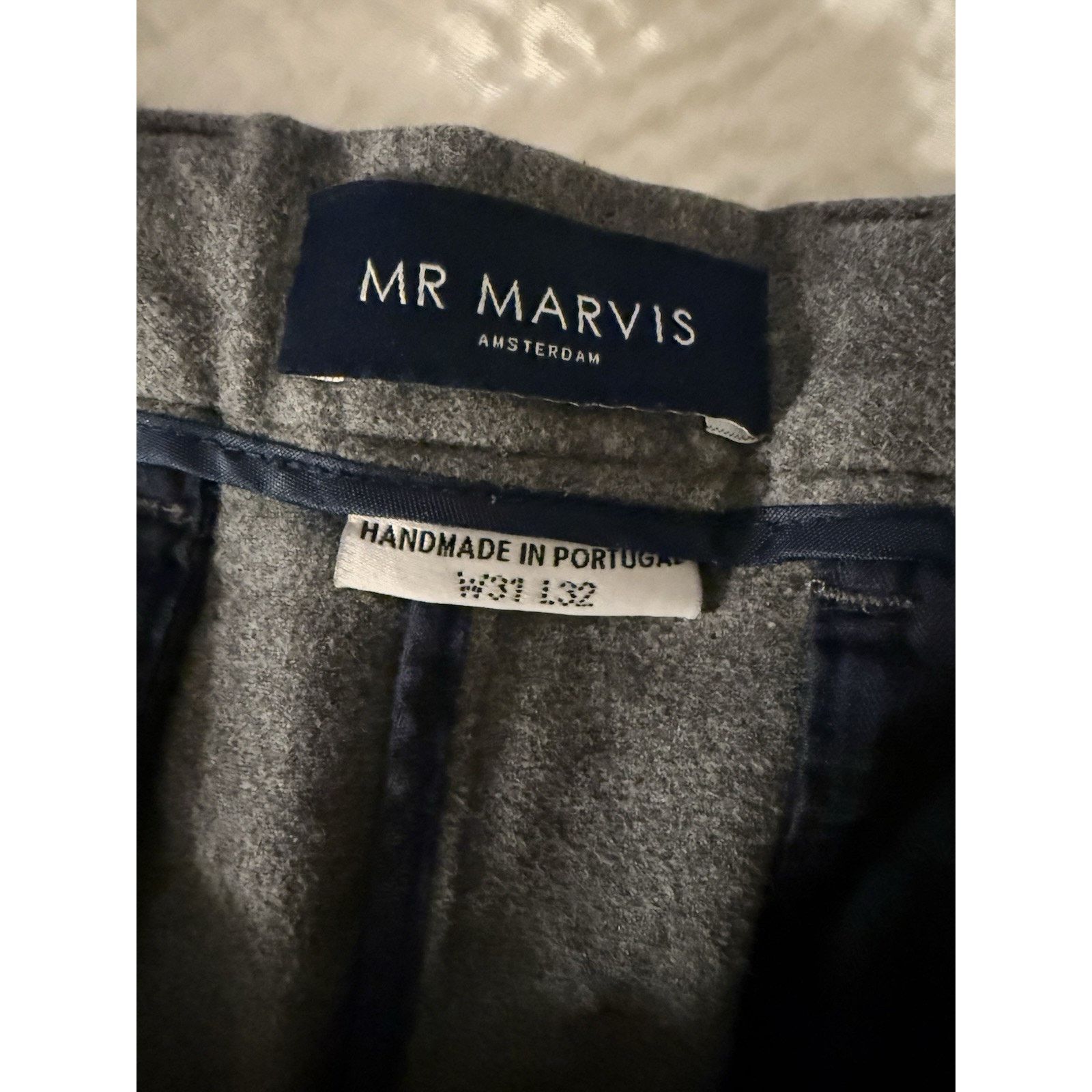 Other Mr Marvis Smart Easies Grey Trousers 31 X 32 Size US 31 - 3 Thumbnail