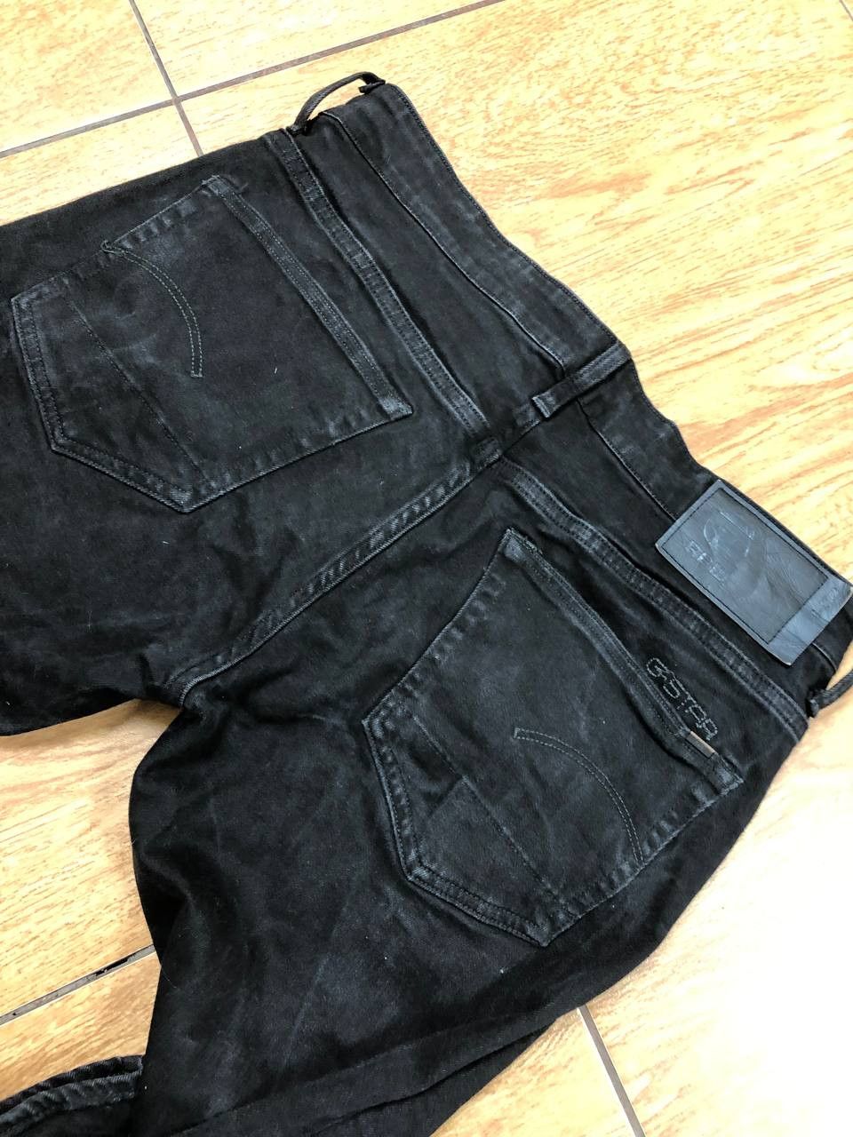 G-Star × Japanese Brand Crazy Crash Dirty Baggy Faded Jean Japan Avant Garde Style Size US 34 / EU 50 - 18 Thumbnail