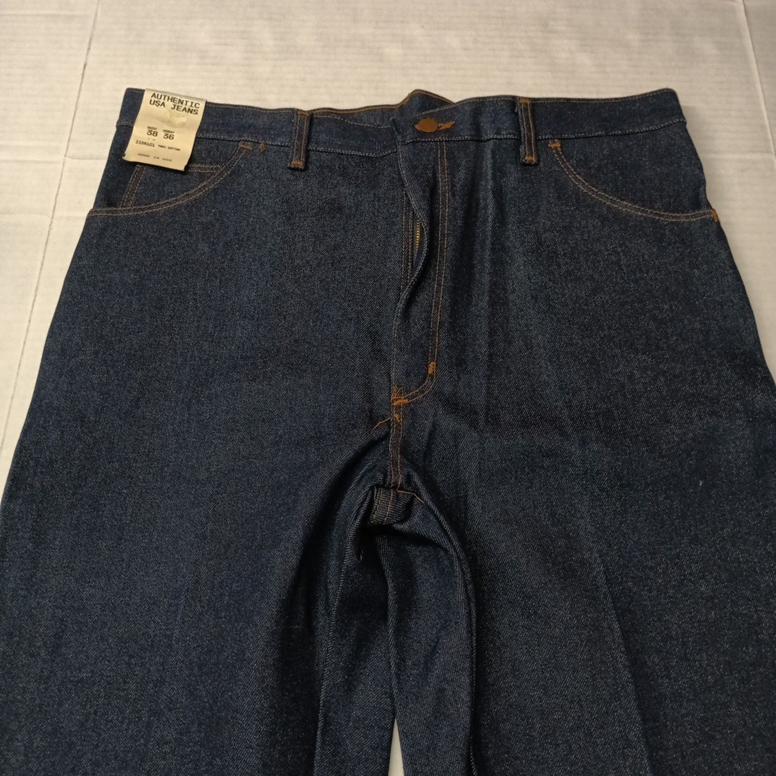 Other Vintage Mister Joe Jeans Men's Size 38x36 Blue Straight Leg Size US 38 / EU 54 - 5 Thumbnail