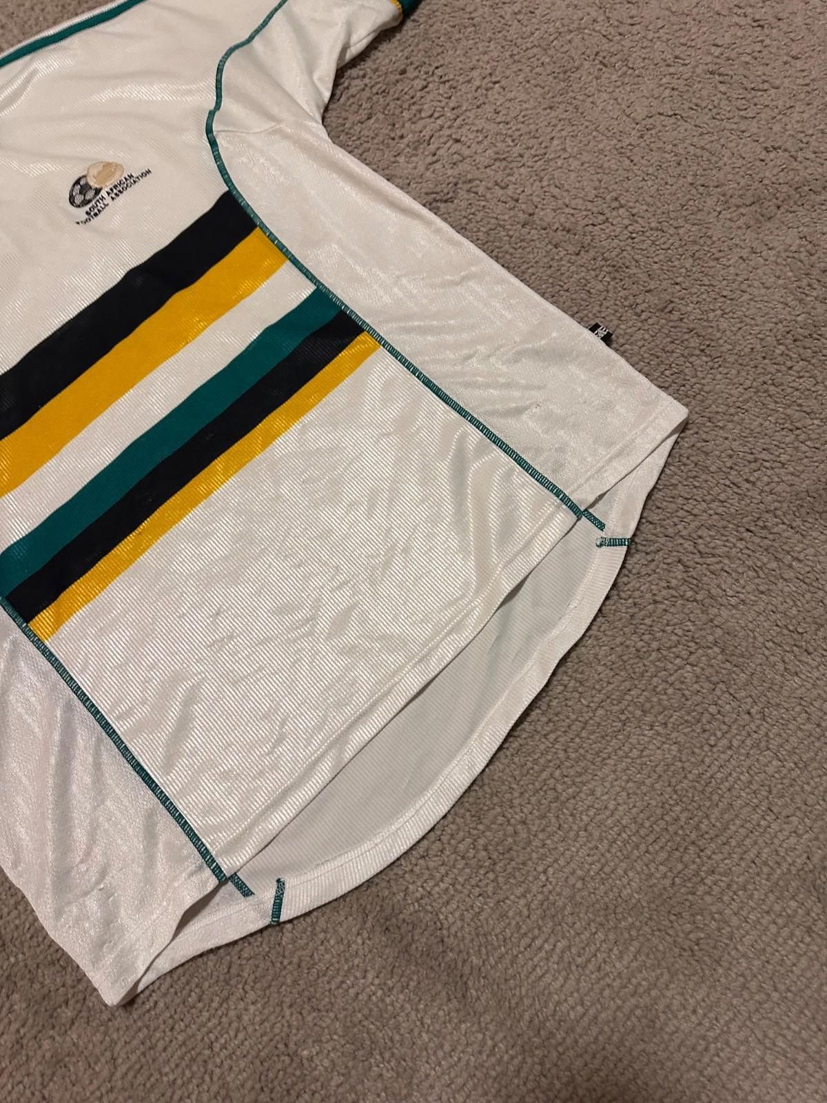 Adidas SOUTH AFRICA 1998/00 ADIDAS AWA FOOTBALL SOCCER SHIRT JERSEY Size US XL / EU 56 / 4 - 2 Thumbnail
