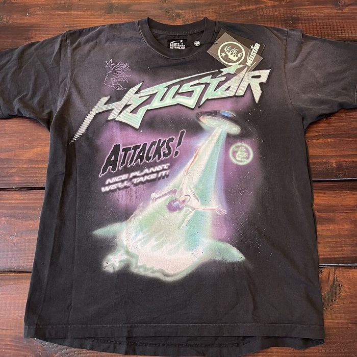 HELLSTAR Hellstar Attacks T Shirt | Grailed