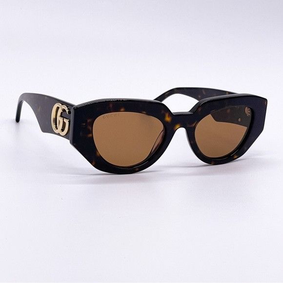 Gucci NEW GUCCI GG1421S 002 HAVANA WOMEN SUNGLASSES GUCCI Size ONE SIZE - 6 Thumbnail