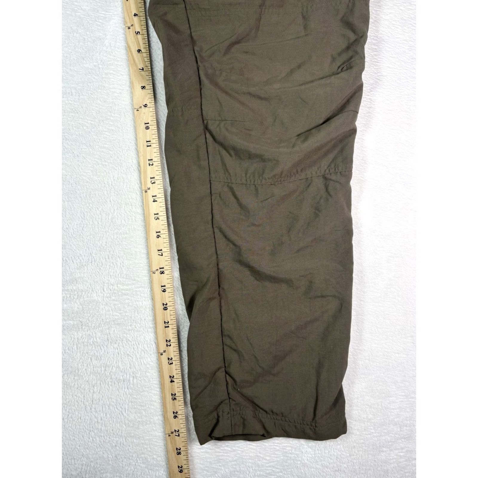Vintage Columbia Men’s Hiking Pants GRT Packable Cargo Packable Cargo Pants Outdoor Mens L Gray Cargo Pocket Breathable Stretch Convertible Regular Size US 33 - 4 Thumbnail