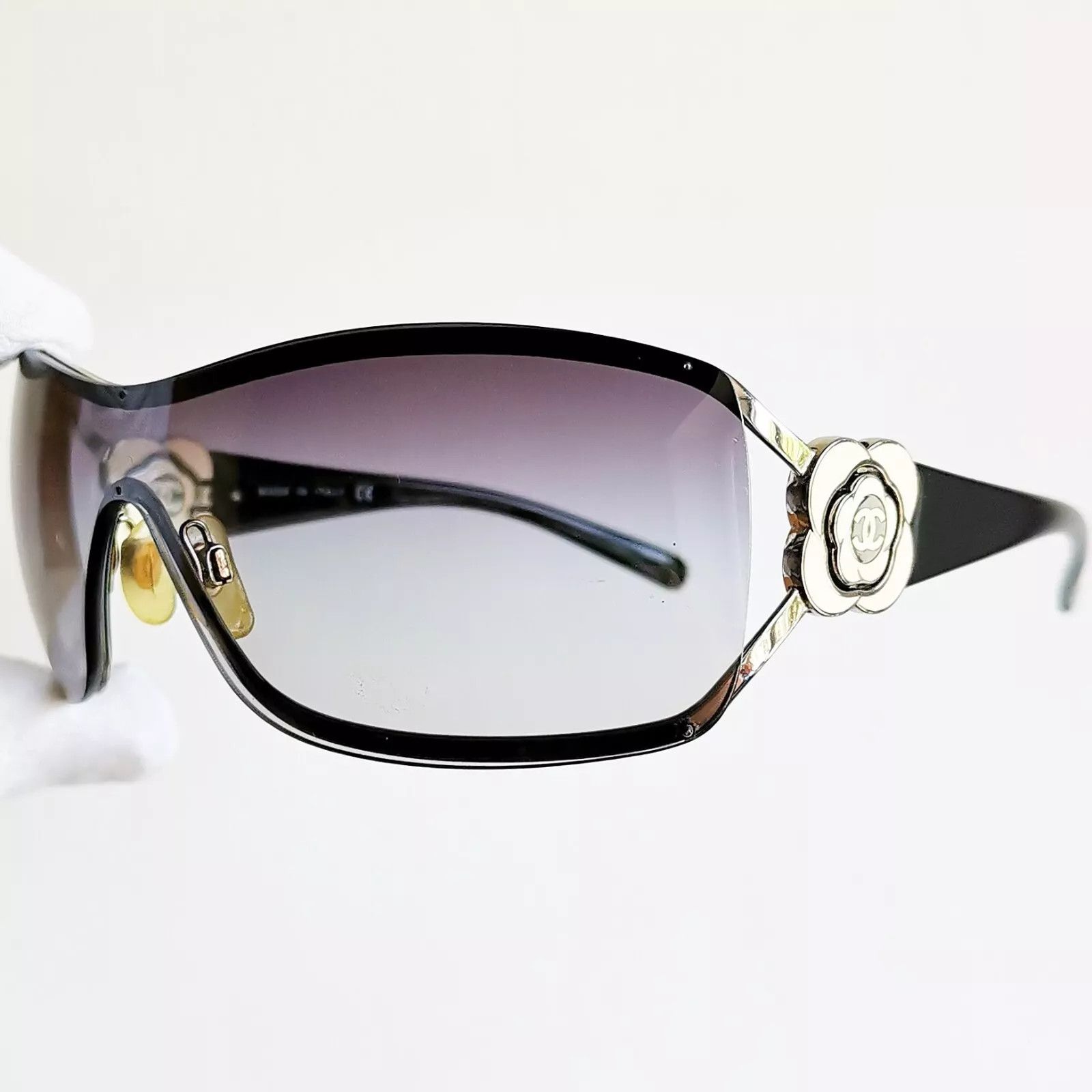 Chanel CHANEL SUNGLASSES 4164 LOGO CC Wrap Metal Vintage Iconic Size ONE SIZE - 2 Thumbnail