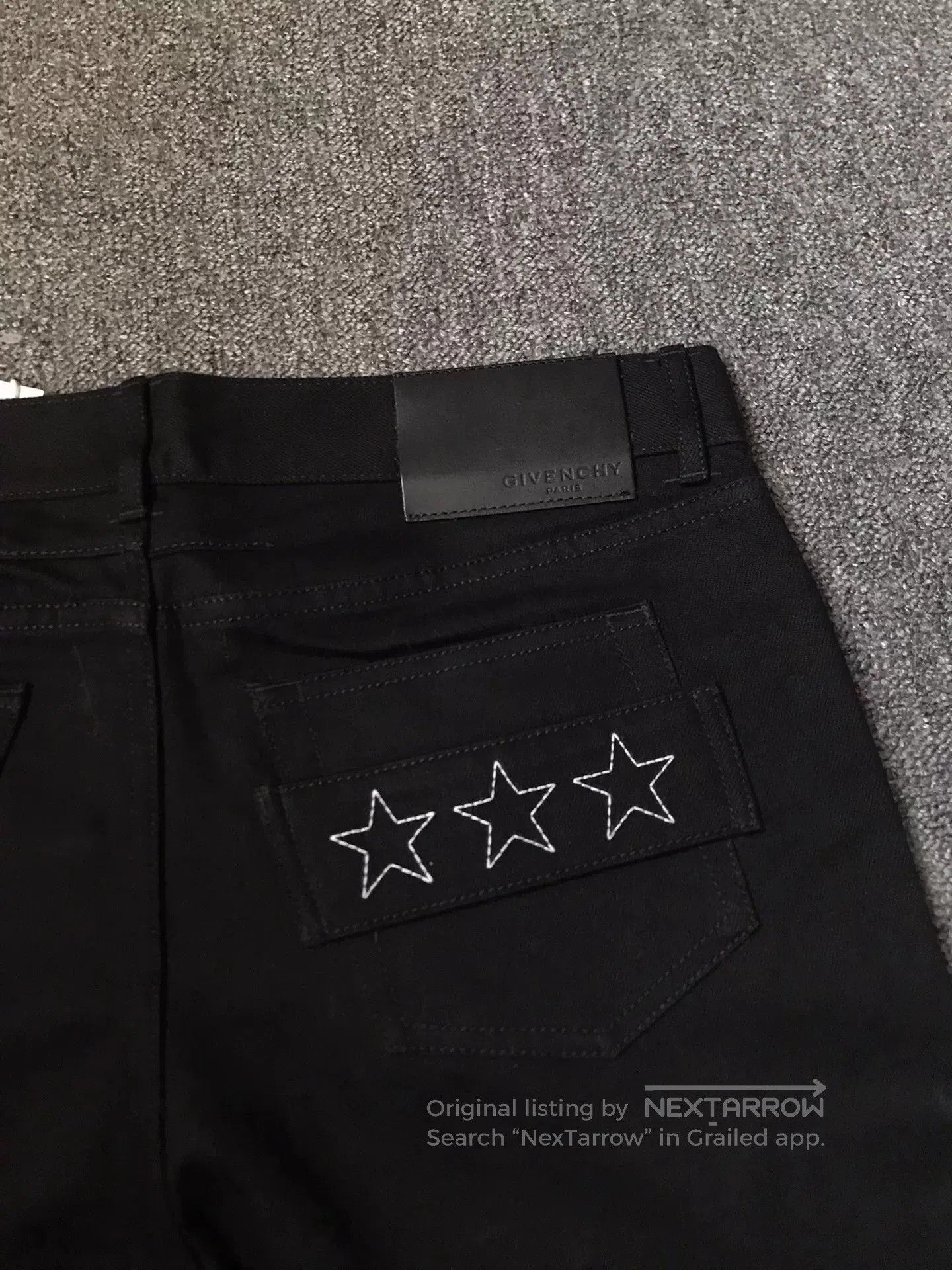 Givenchy Givenchy Black Straight-Leg Jeans. Size US 32 / EU 48 - 5 Thumbnail