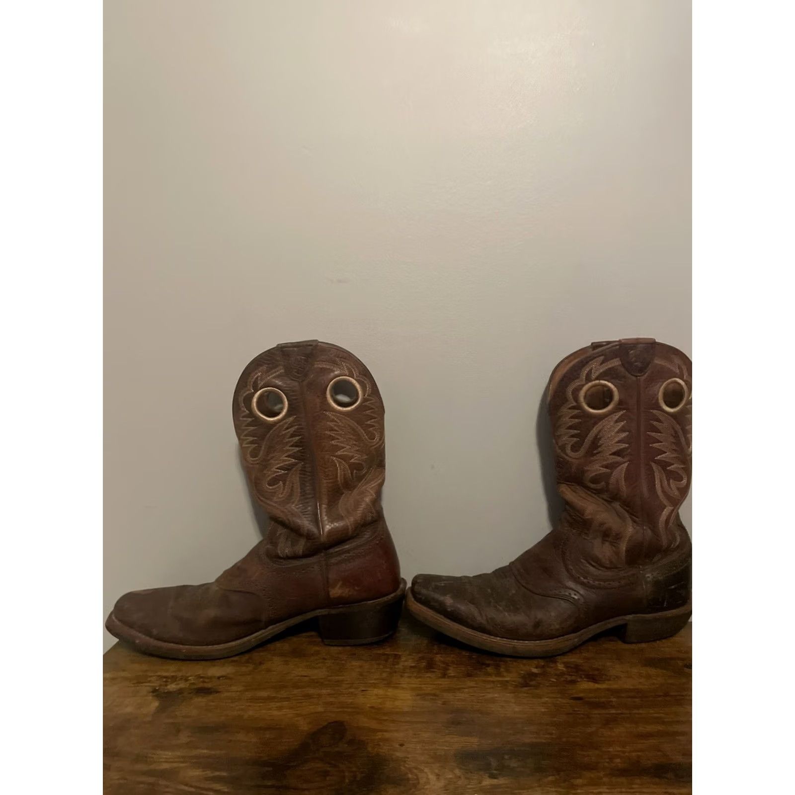 Ariat Ariat Men's Heritage Roughstock Boots 34824 Brown Square Toe Size 10.5D Size US 10 / EU 43 - 3 Thumbnail