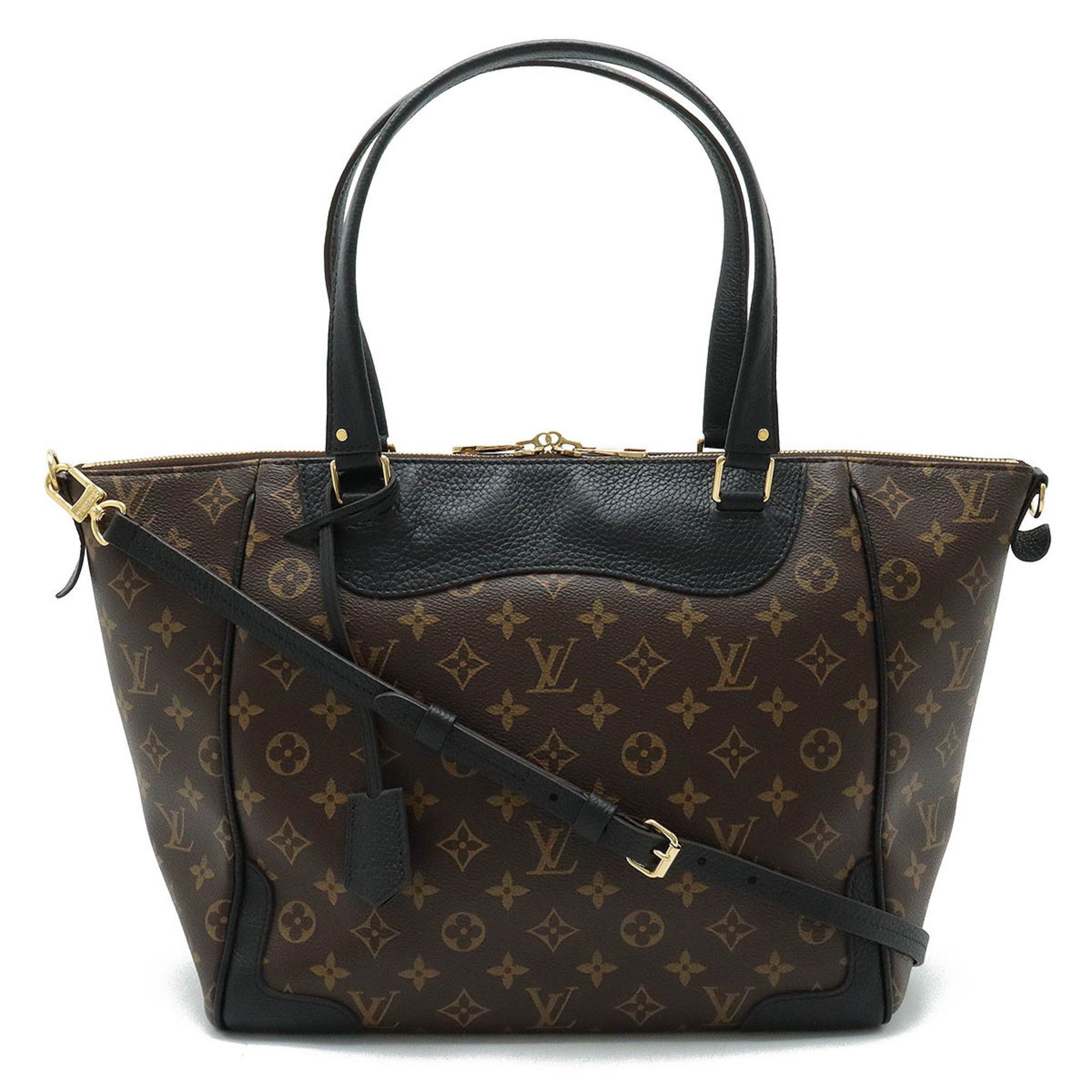 image of Louis Vuitton Monogram Estrella Tote Bag Shoulder Leather Noir Black M51192, Women's