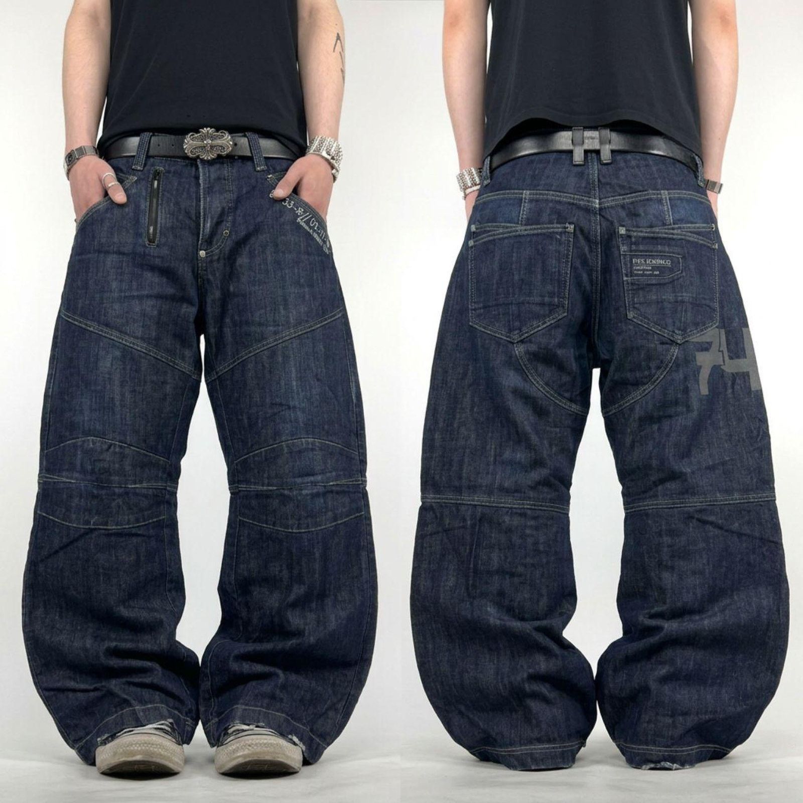 Calvin Klein × Vintage Crazy Vintage Y2K/2000s Grunge Dark Wash