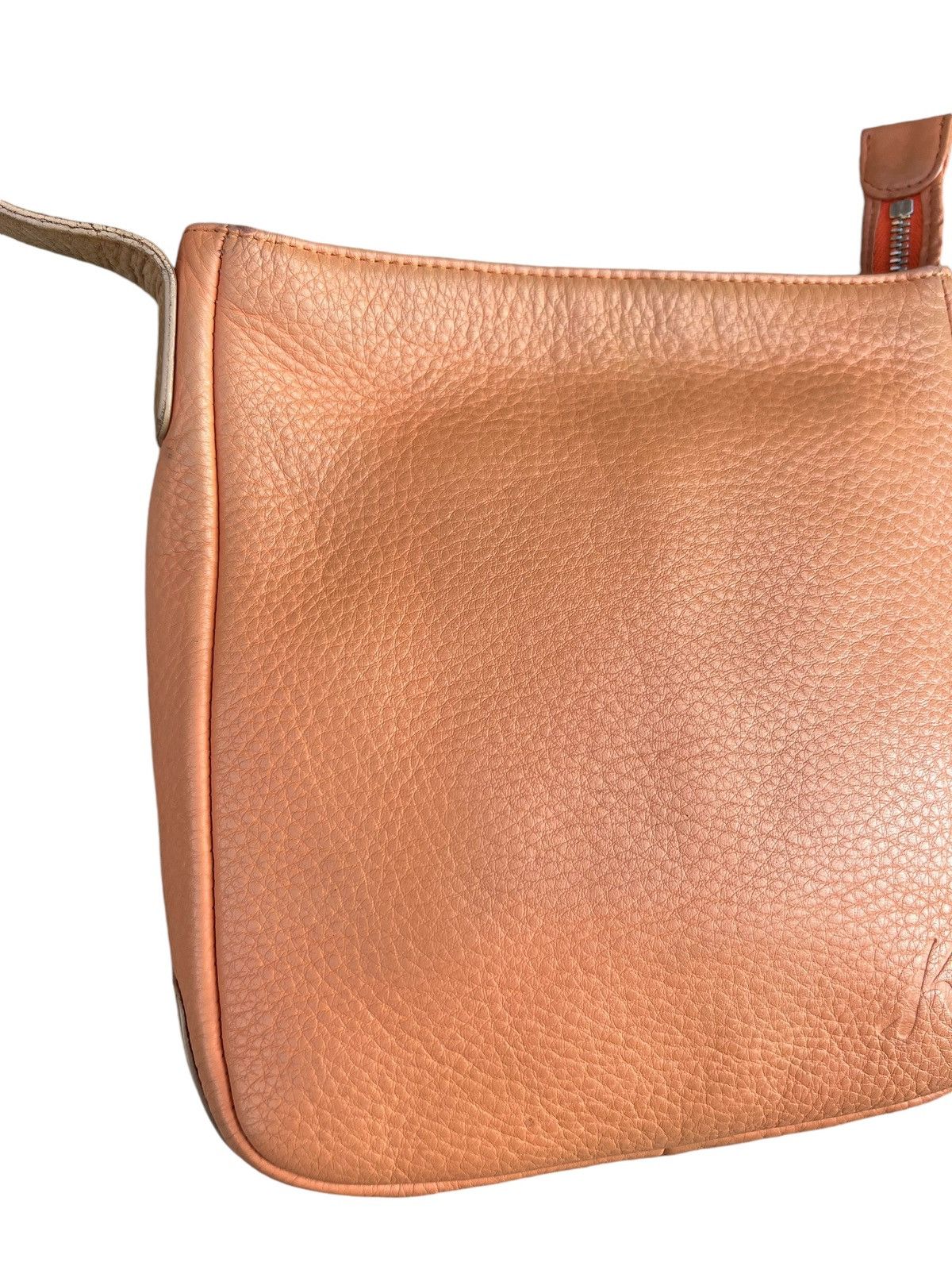 Leather Vintage Kitamura Japan Fade Muddy Patina Leather Bag Sling Size ONE SIZE - 9 Thumbnail