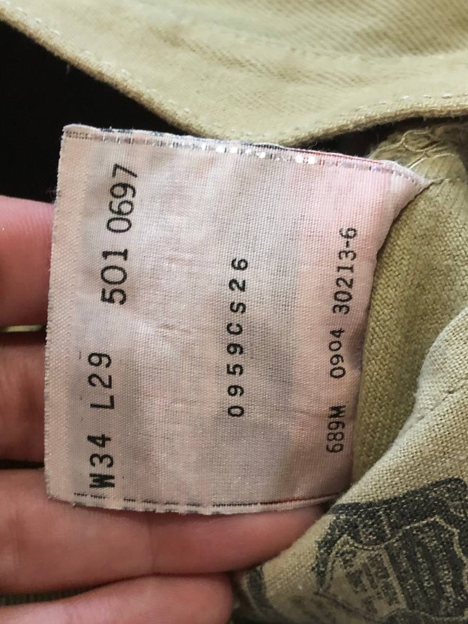 Levi's Levi's 501 Denim Jeans Size US 34 / EU 50 - 4 Thumbnail