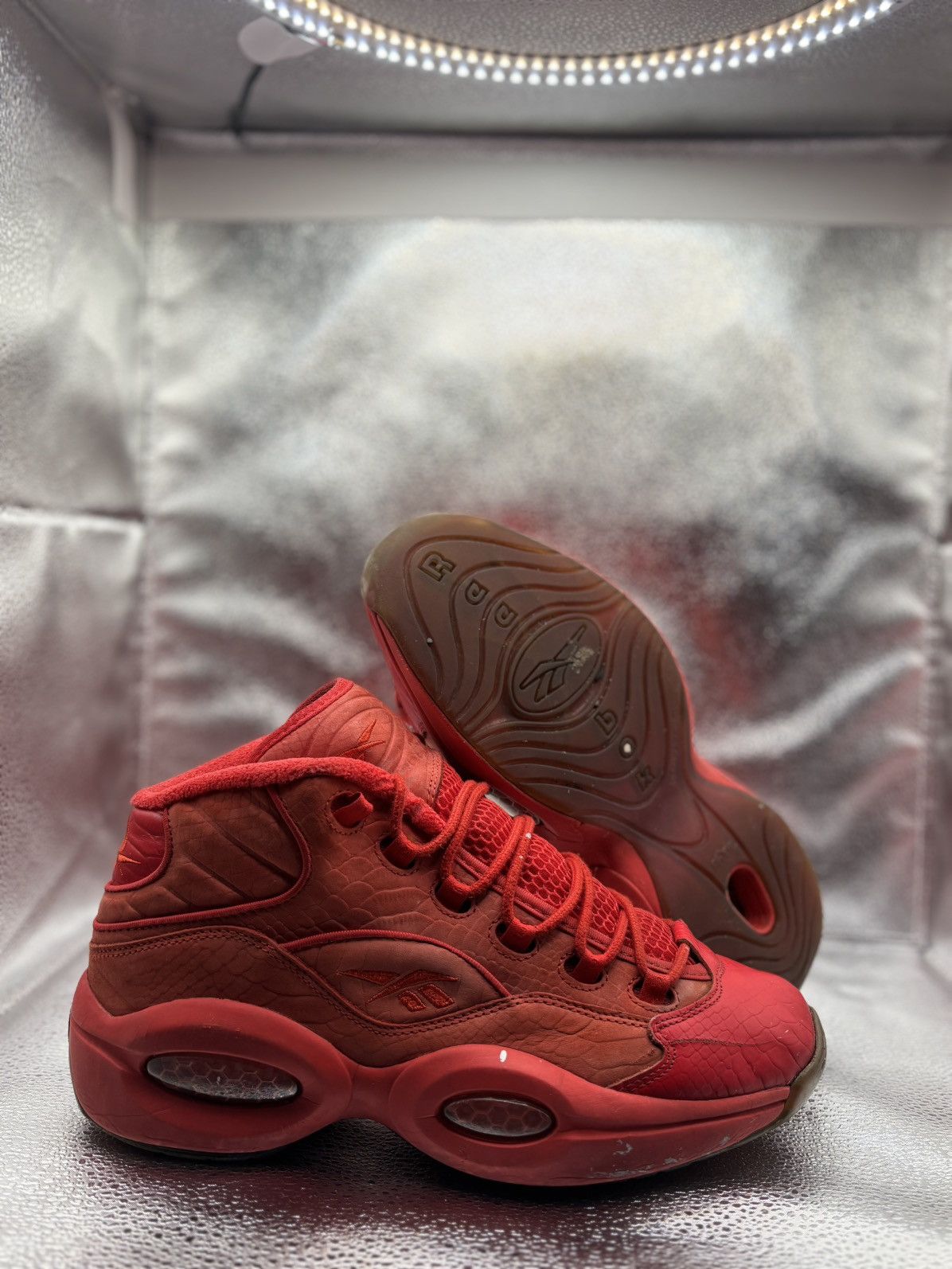 Reebok Reebok question mid teyana Taylor primal red Size US 11 / IT 41 - 1 Thumbnail