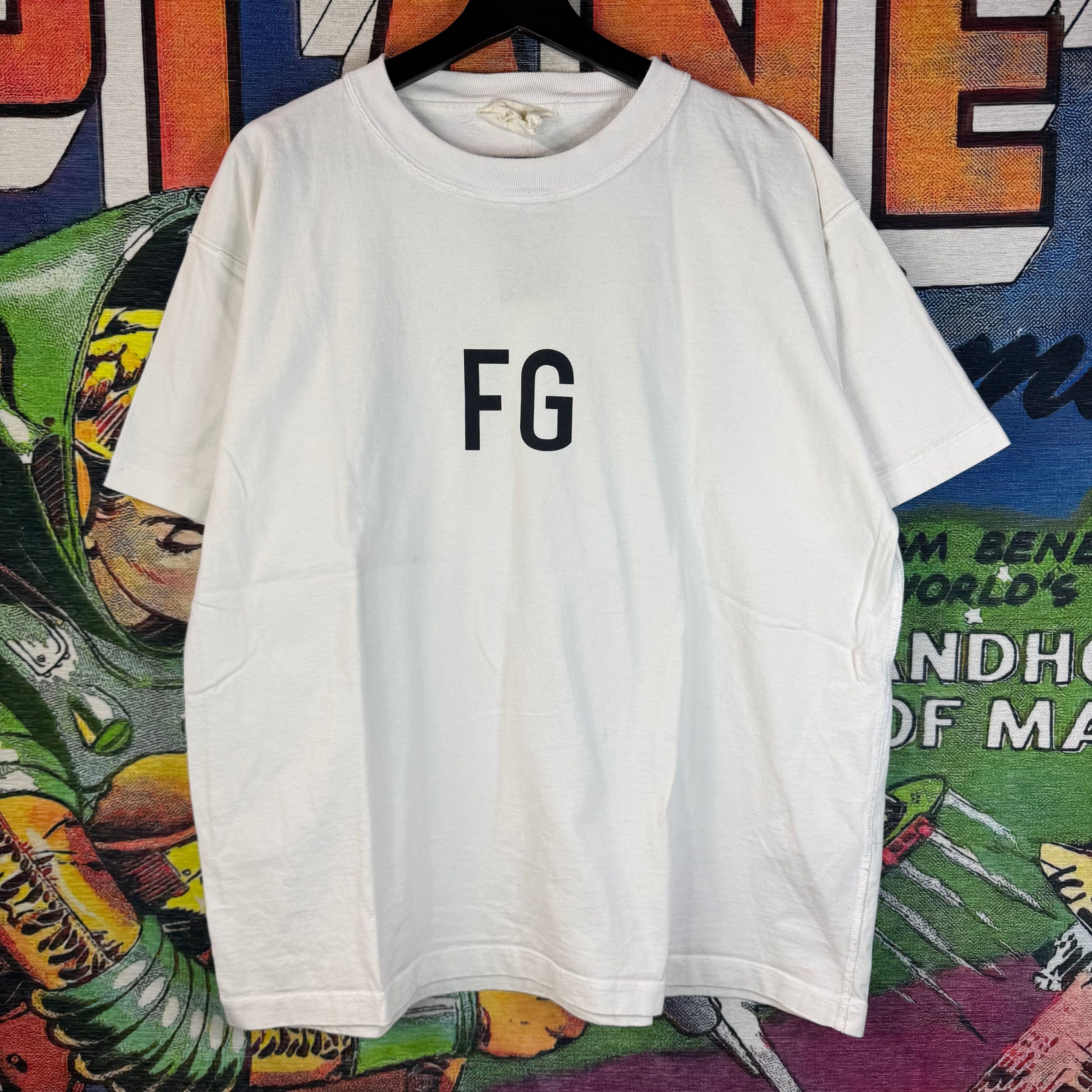 Fear of God Slayer Vintage Rock Tee 424 on Fairfax Third