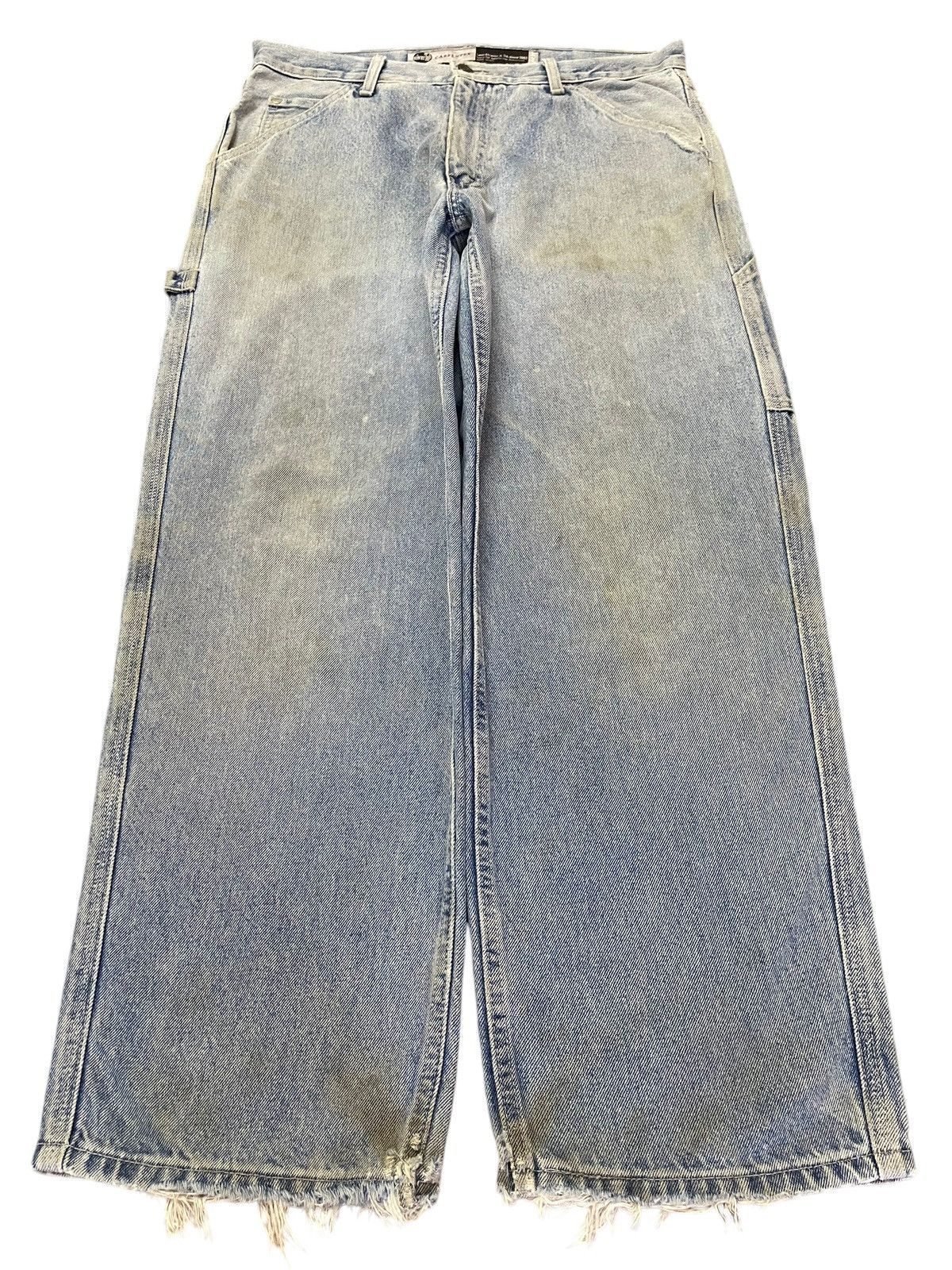 Levi's Vintage Levis Silver Tab Carpenter Style Baggy Jeans Size US 34 / EU 50 - 1 Thumbnail
