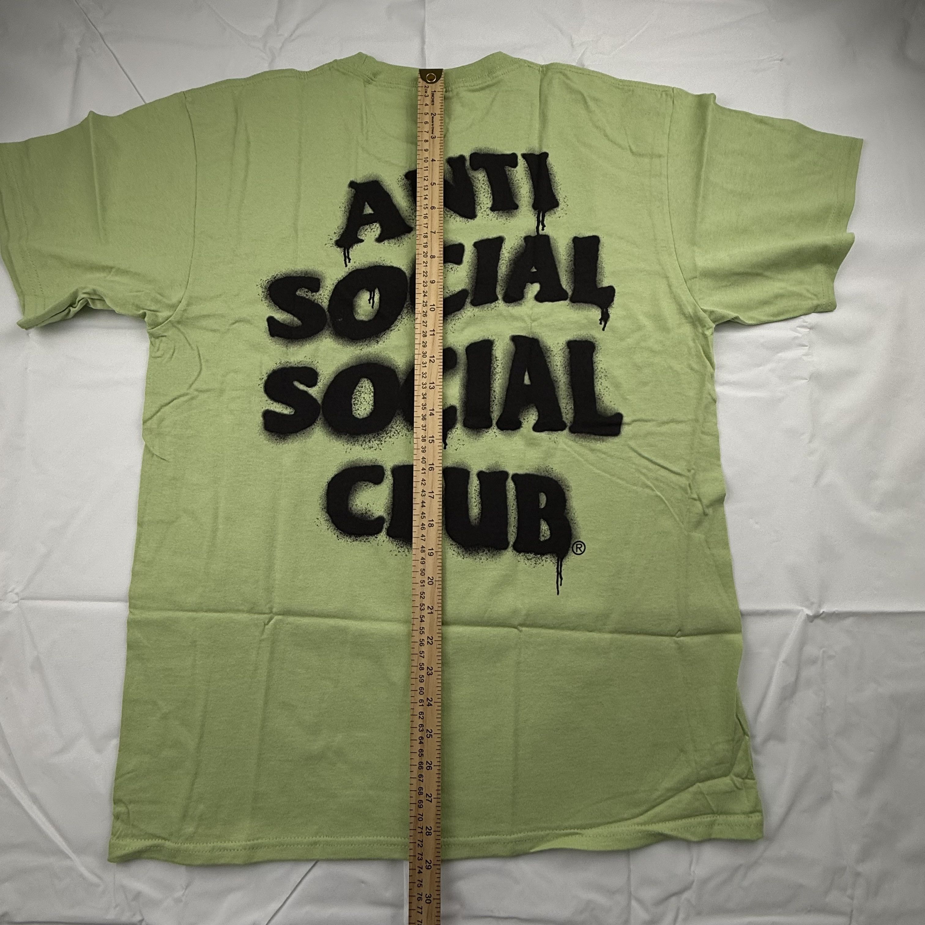 Anti Social Social Club Anti Social Social Club Burn It Down Spray Paint Tee Mens L Size US L / EU 52-54 / 3 - 7 Thumbnail