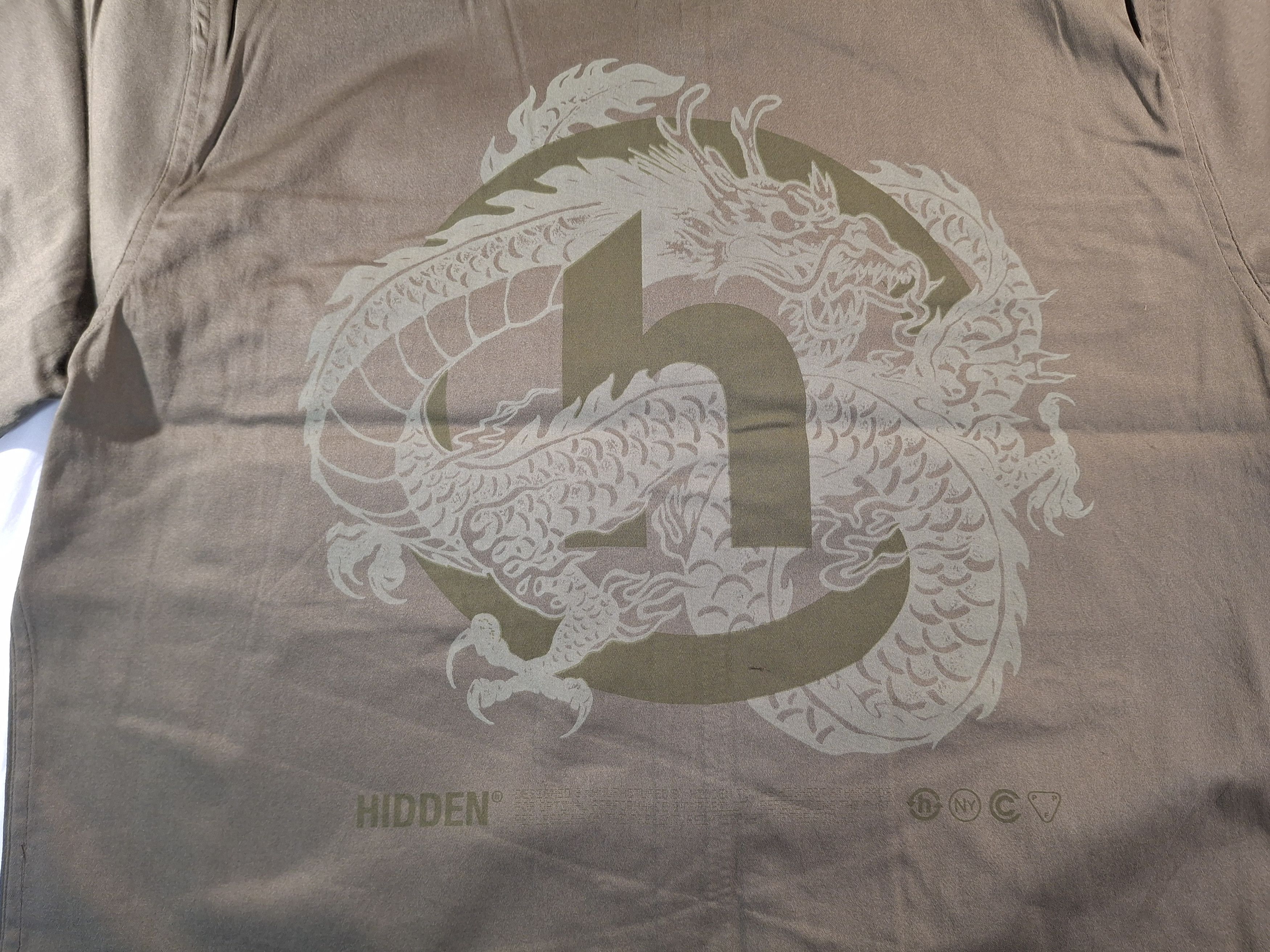 HIDDEN Hidden NY Mechanics Jacket - Dragon Back Graphic - Large Size US L / EU 52-54 / 3 - 7 Thumbnail