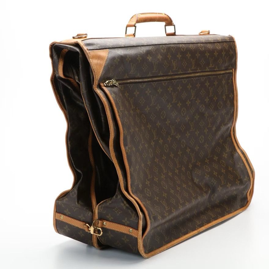 Louis Vuitton × Vintage Louis Vuitton Portable Garment Bag in Monogram Coated Canvas Size ONE SIZE - 2 Thumbnail
